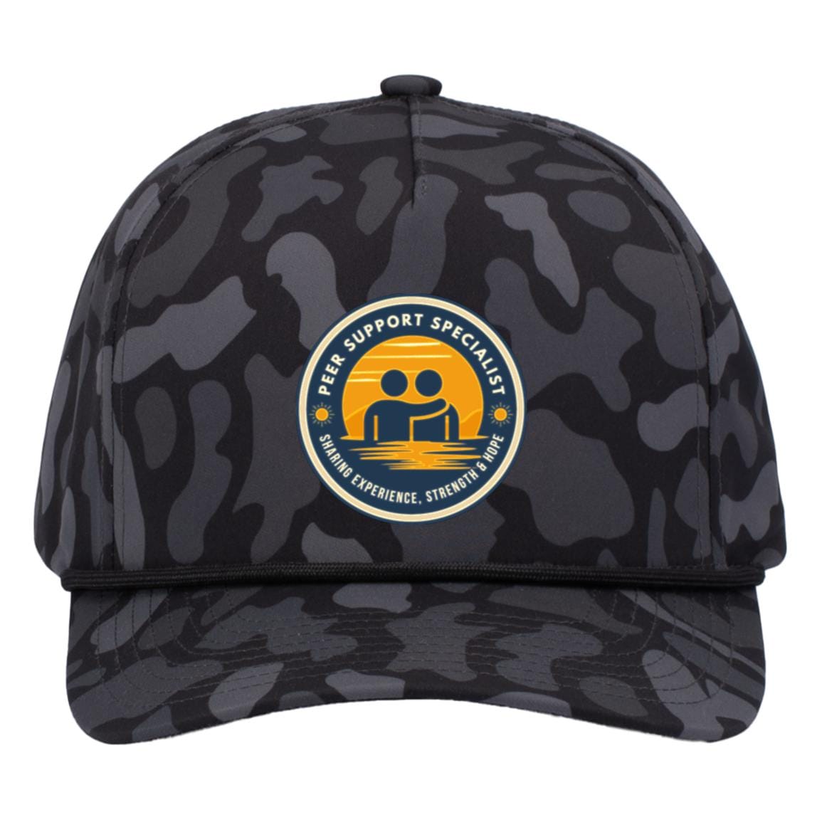 Recovery Camo Trucker Hat | Inspiring Sobriety | Peer Support Specialist