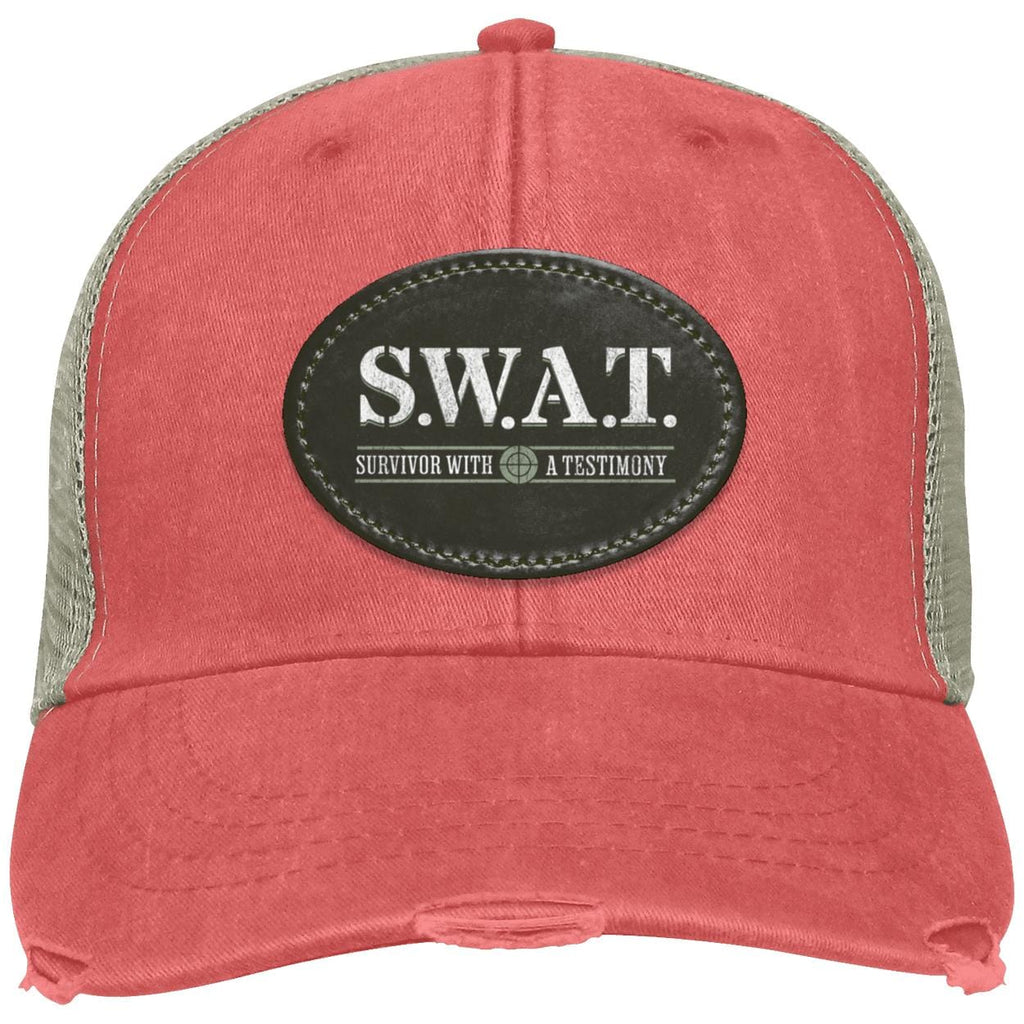 Recovery Distressed Ollie Cap | Inspiring Sobriety | S.W.A.T.