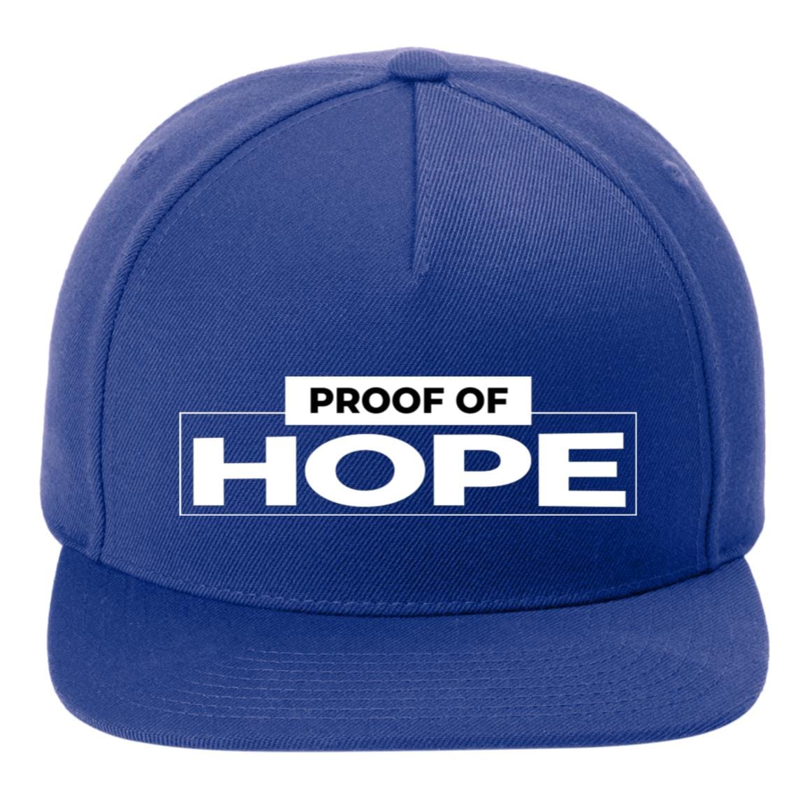 Recovery Flat Bill Snapback Hat | Inspiring Sobriety | Proof of Hope