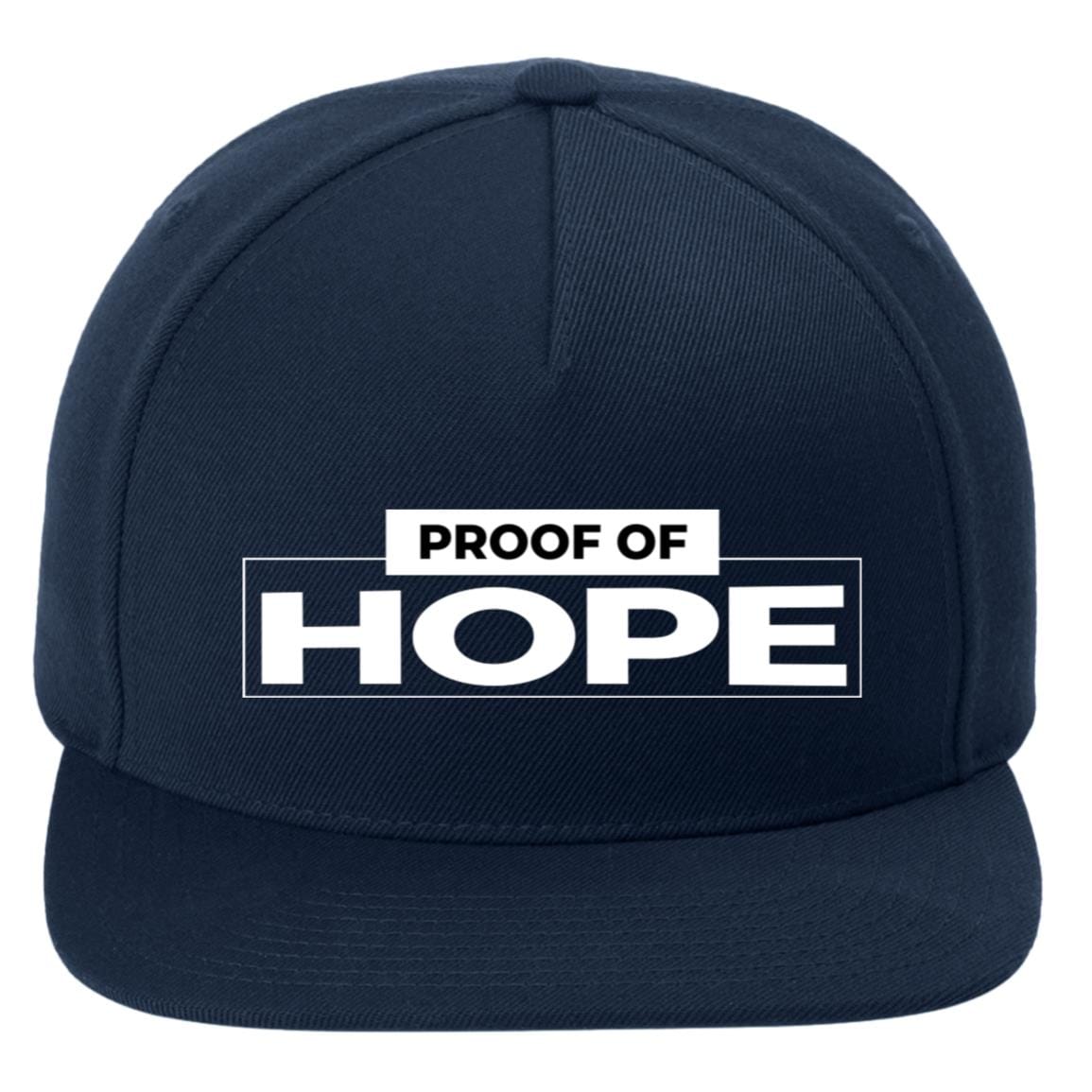 Recovery Flat Bill Snapback Hat | Inspiring Sobriety | Proof of Hope