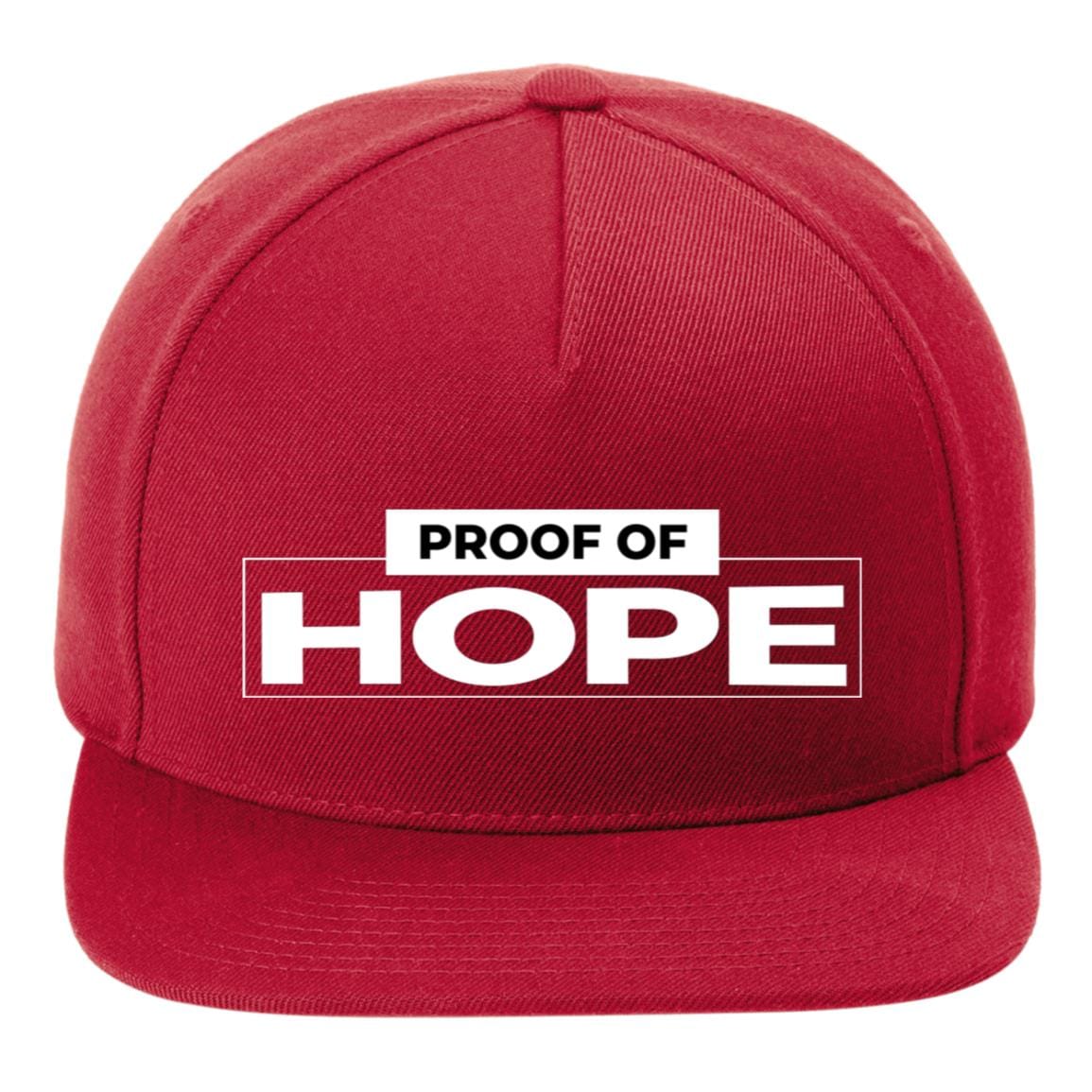 Recovery Flat Bill Snapback Hat | Inspiring Sobriety | Proof of Hope