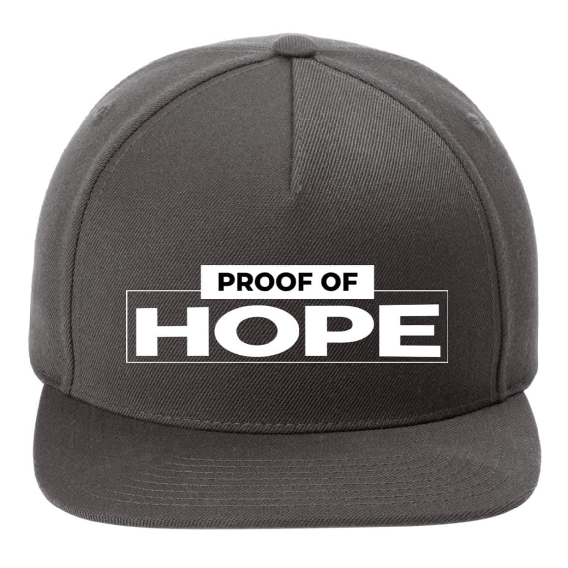 Recovery Flat Bill Snapback Hat | Inspiring Sobriety | Proof of Hope