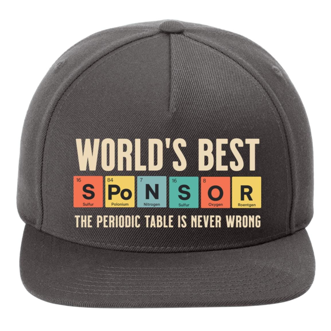 Recovery Flat Bill Snapback Hat | Inspiring Sobriety | Worlds Best Sponsor