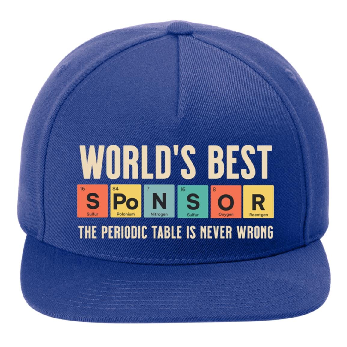 Recovery Flat Bill Snapback Hat | Inspiring Sobriety | Worlds Best Sponsor