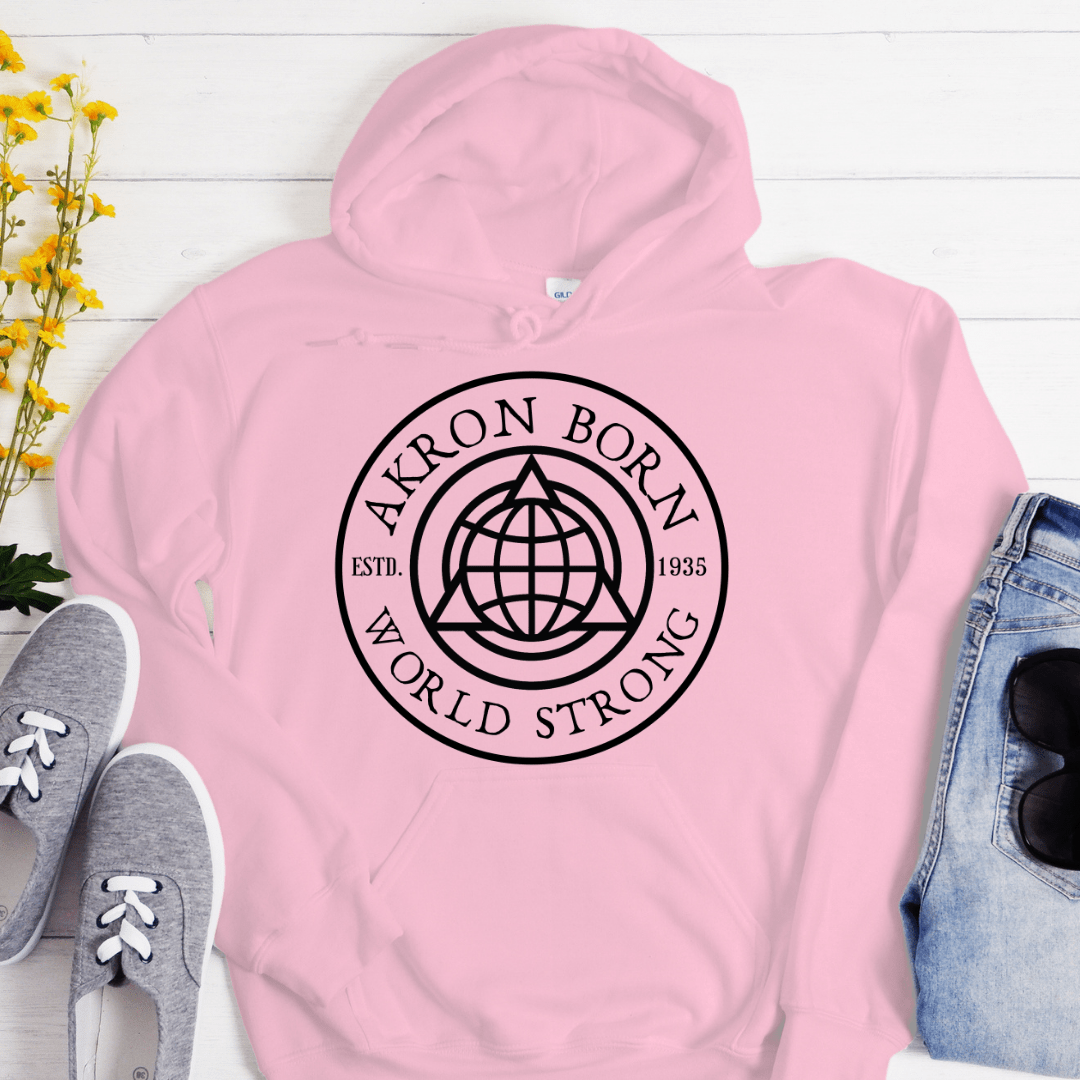 Recovery Hoodie | Inspiring Sobriety |  Akron Born, World Strong