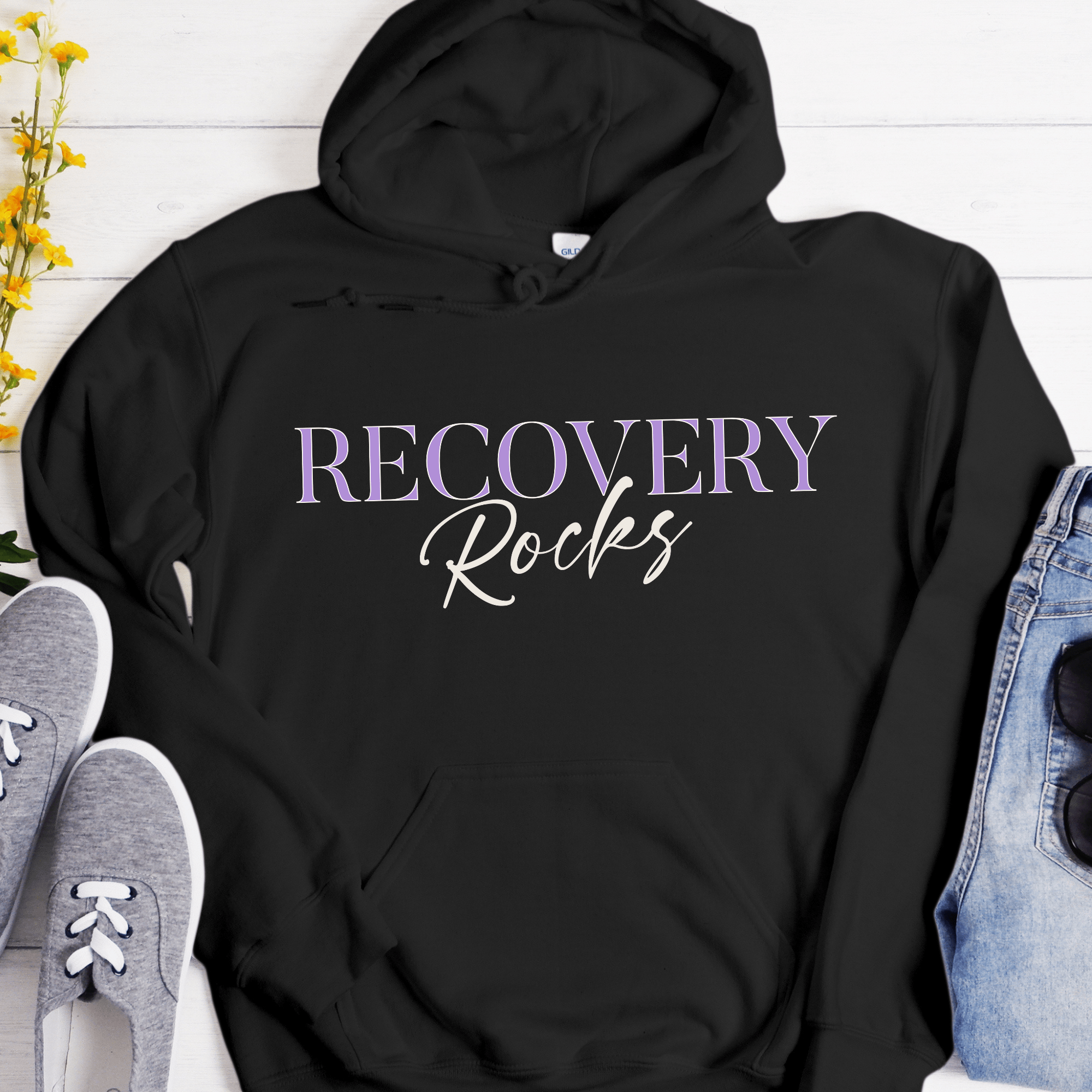 Recovery Hoodie | Inspiring Sobriety | Recovery Rocks