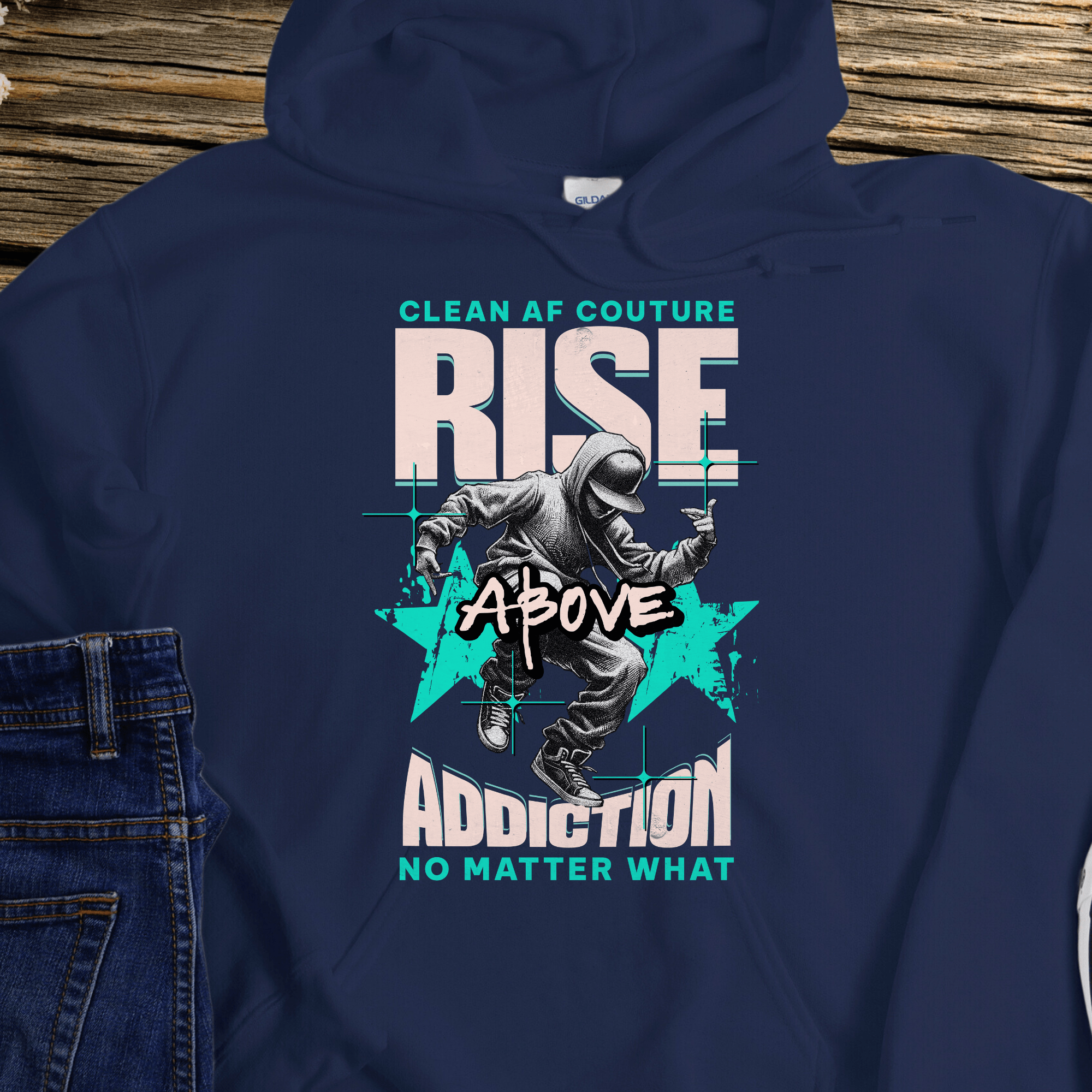 Recovery Sweaters Recovery Hoodie | Inspiring Sobriety | Rise Above Addiction