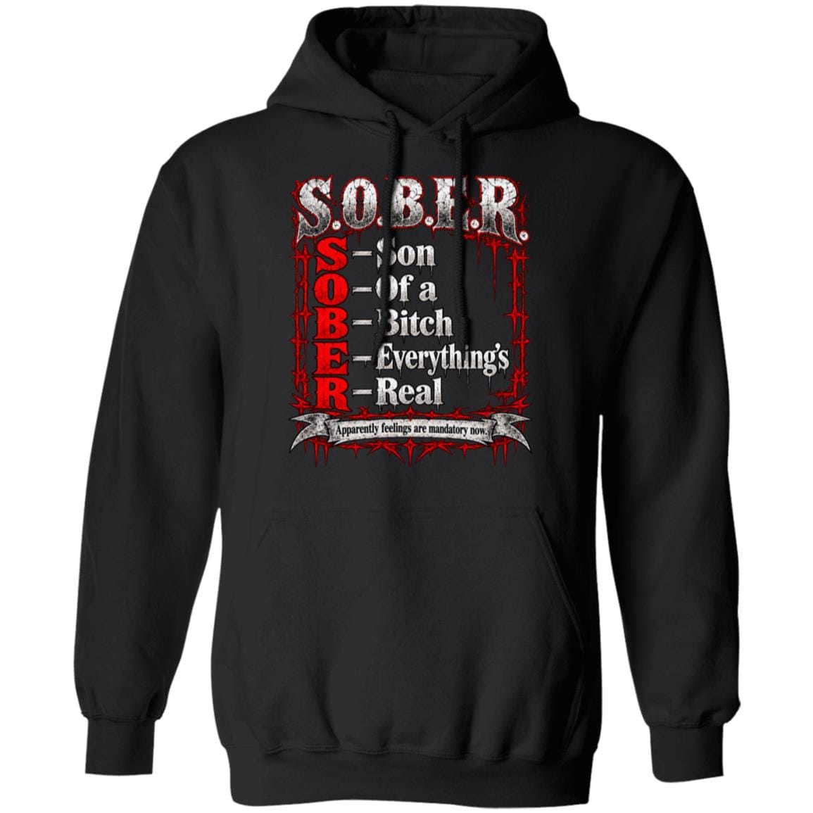 Recovery Hoodie | Inspiring Sobriety |  SOBER