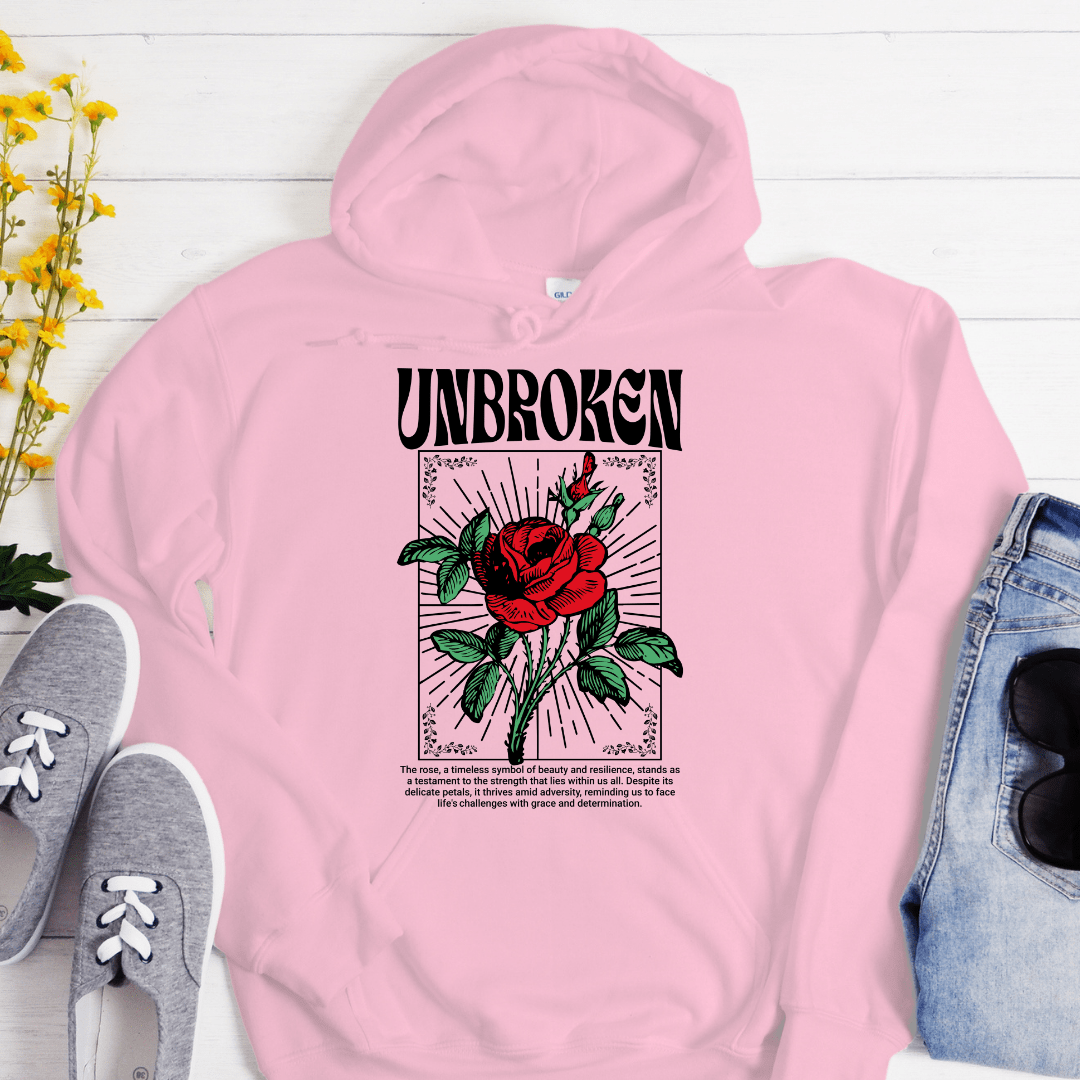 Recovery Hoodie | Inspiring Sobriety | Unbroken Rose