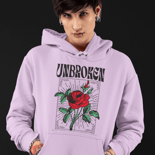 Recovery Hoodie | Inspiring Sobriety | Unbroken Rose