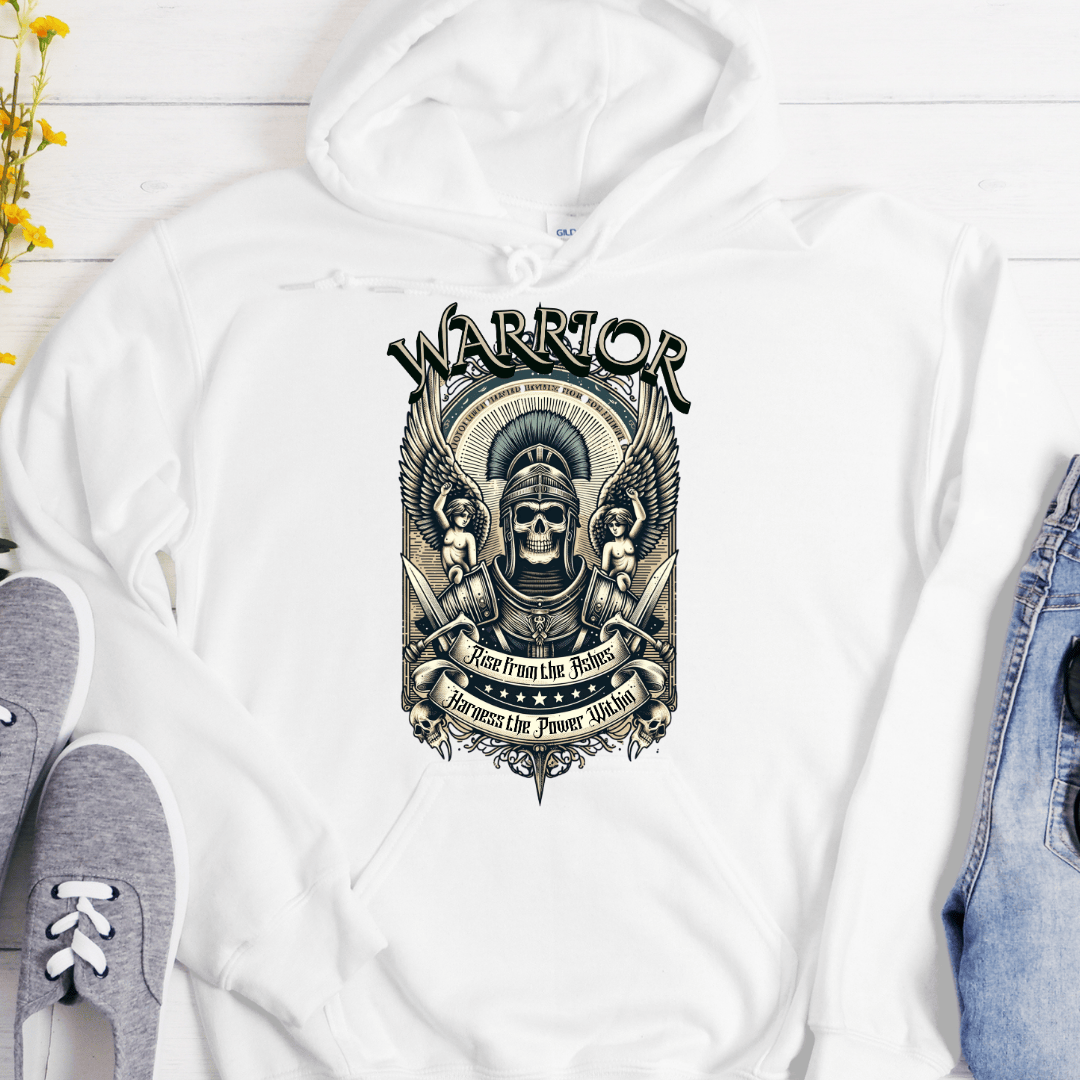 Recovery Hoodie | Inspiring Sobriety |  Warrior - Rise From The Ashes