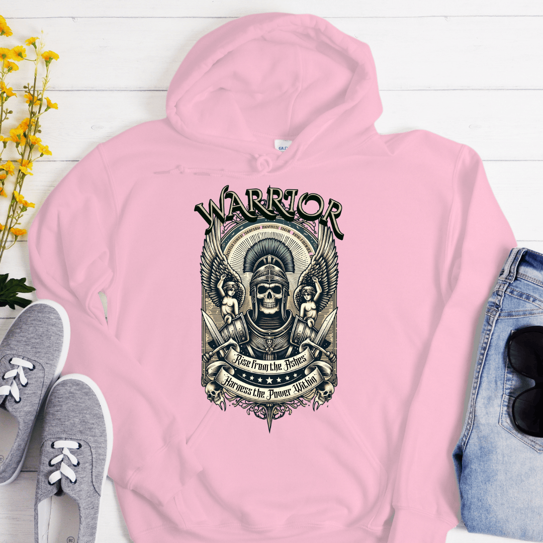 Recovery Hoodie | Inspiring Sobriety |  Warrior - Rise From The Ashes