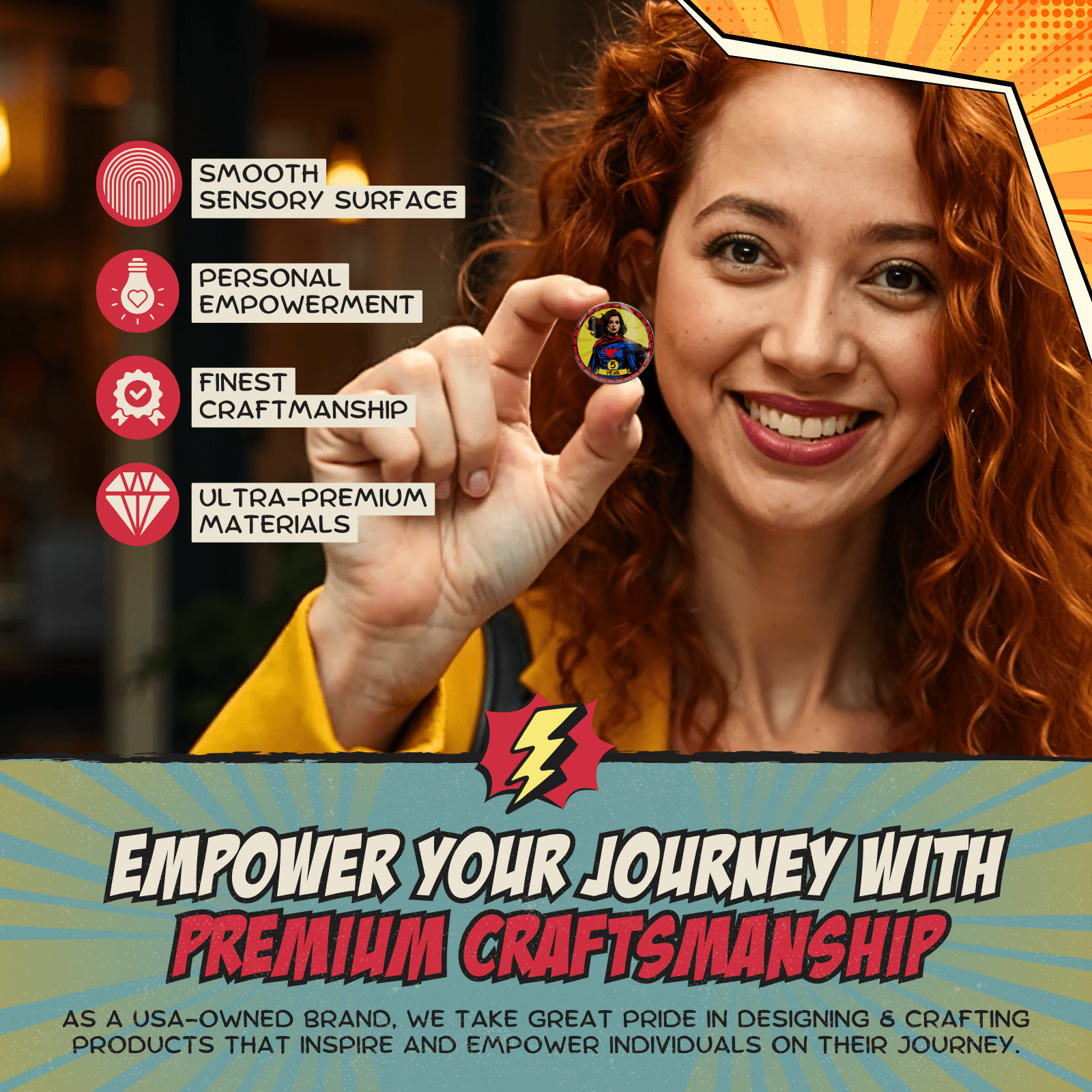 Recovery Medallion Coin I Inspiring Sobriety I  Womens Sobriety Superpower