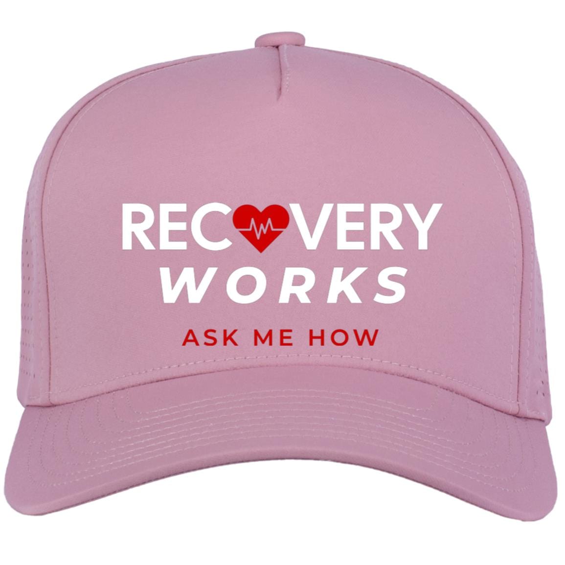 Recovery Snapback Hat | Inspiring Sobriety | Recovery Works Ask Me How
