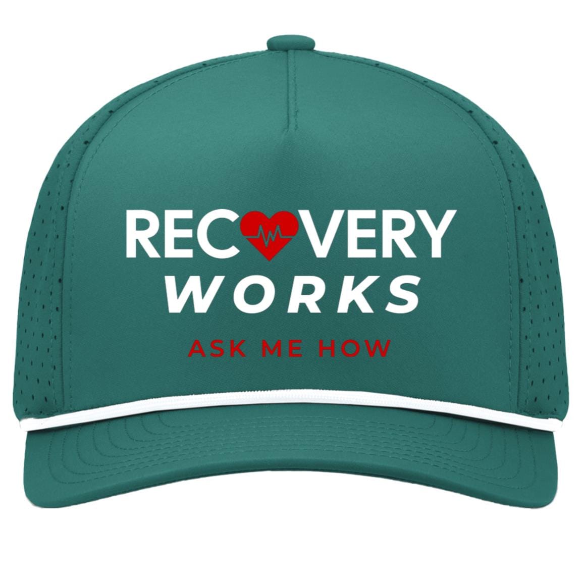 Recovery Snapback Hat | Inspiring Sobriety | Recovery Works Ask Me How