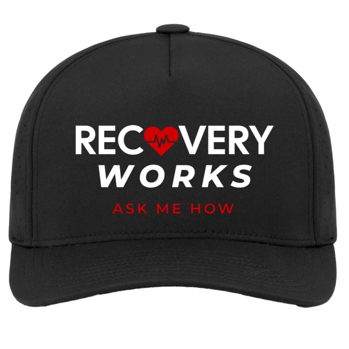 Recovery Snapback Hat | Inspiring Sobriety | Recovery Works Ask Me How
