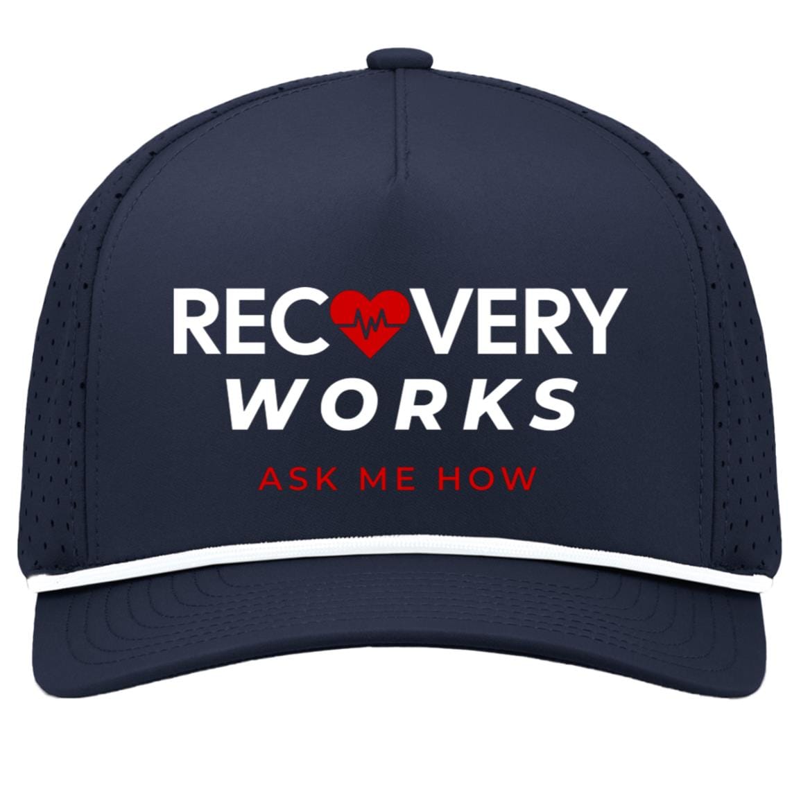 Recovery Snapback Hat | Inspiring Sobriety | Recovery Works Ask Me How