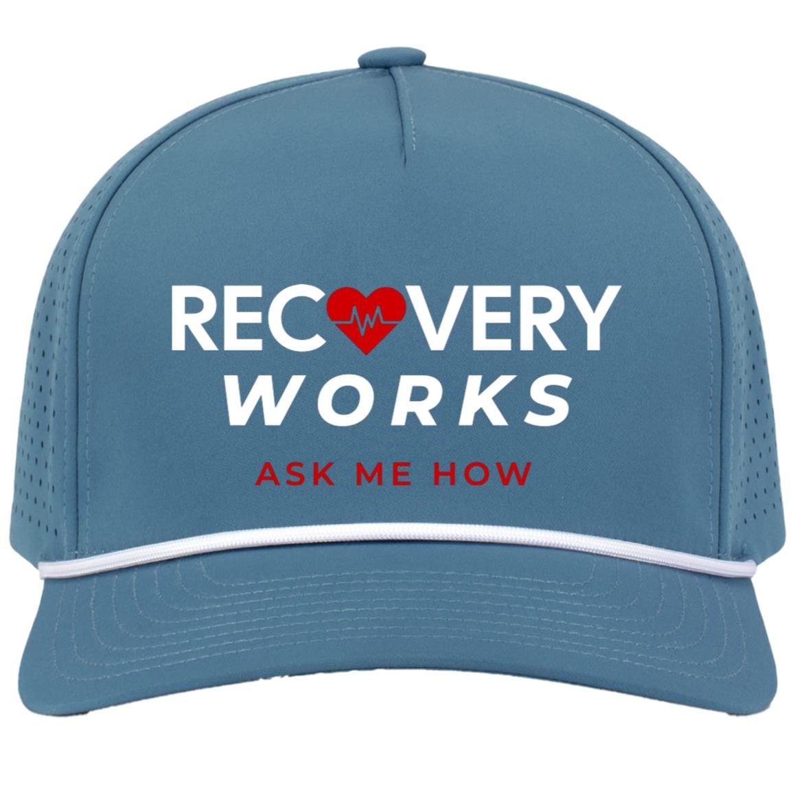 Recovery Snapback Hat | Inspiring Sobriety | Recovery Works Ask Me How