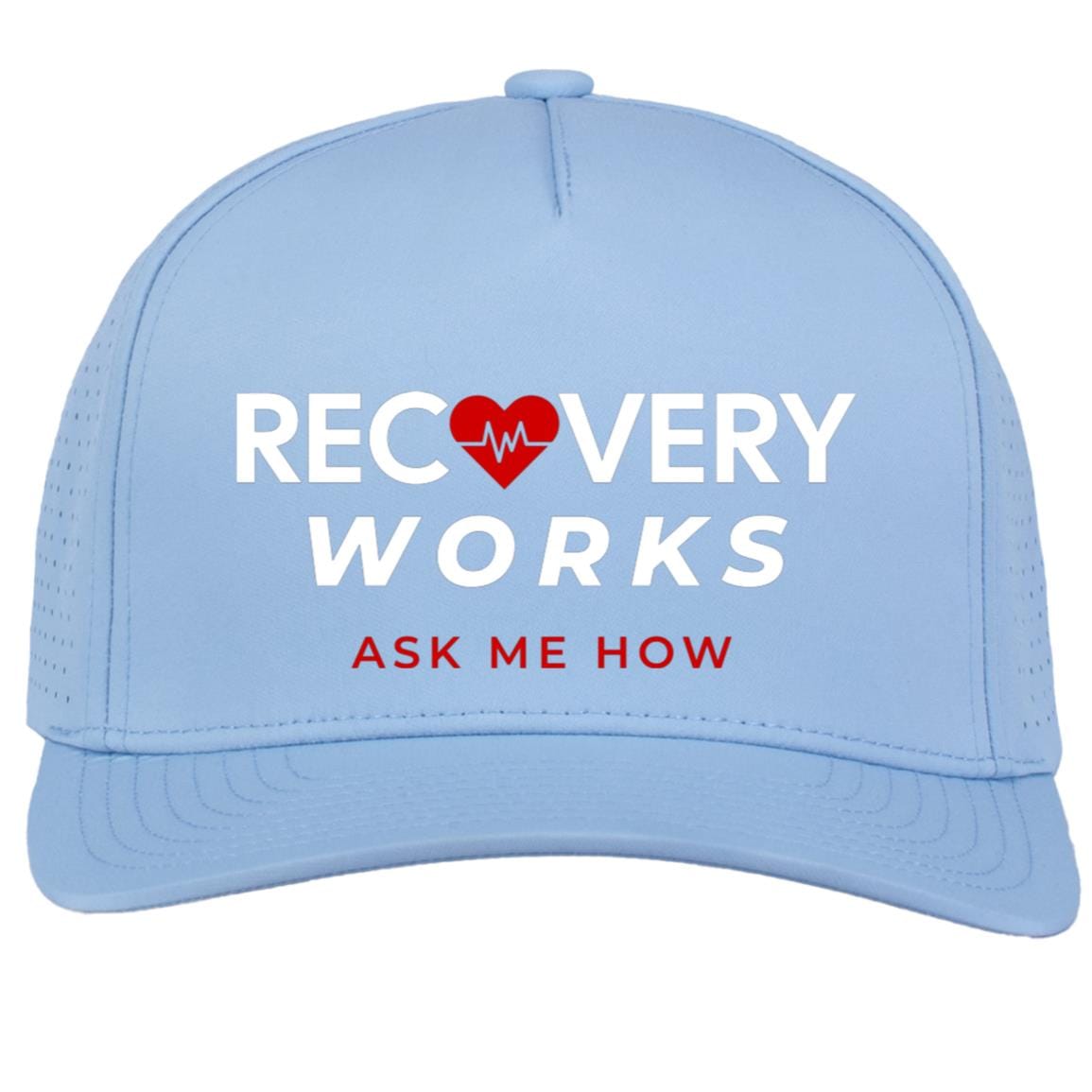Recovery Snapback Hat | Inspiring Sobriety | Recovery Works Ask Me How