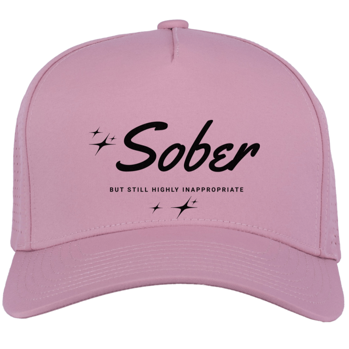 Recovery Snapback Hat | Inspiring Sobriety | Sober But Still Highly Inappropriate