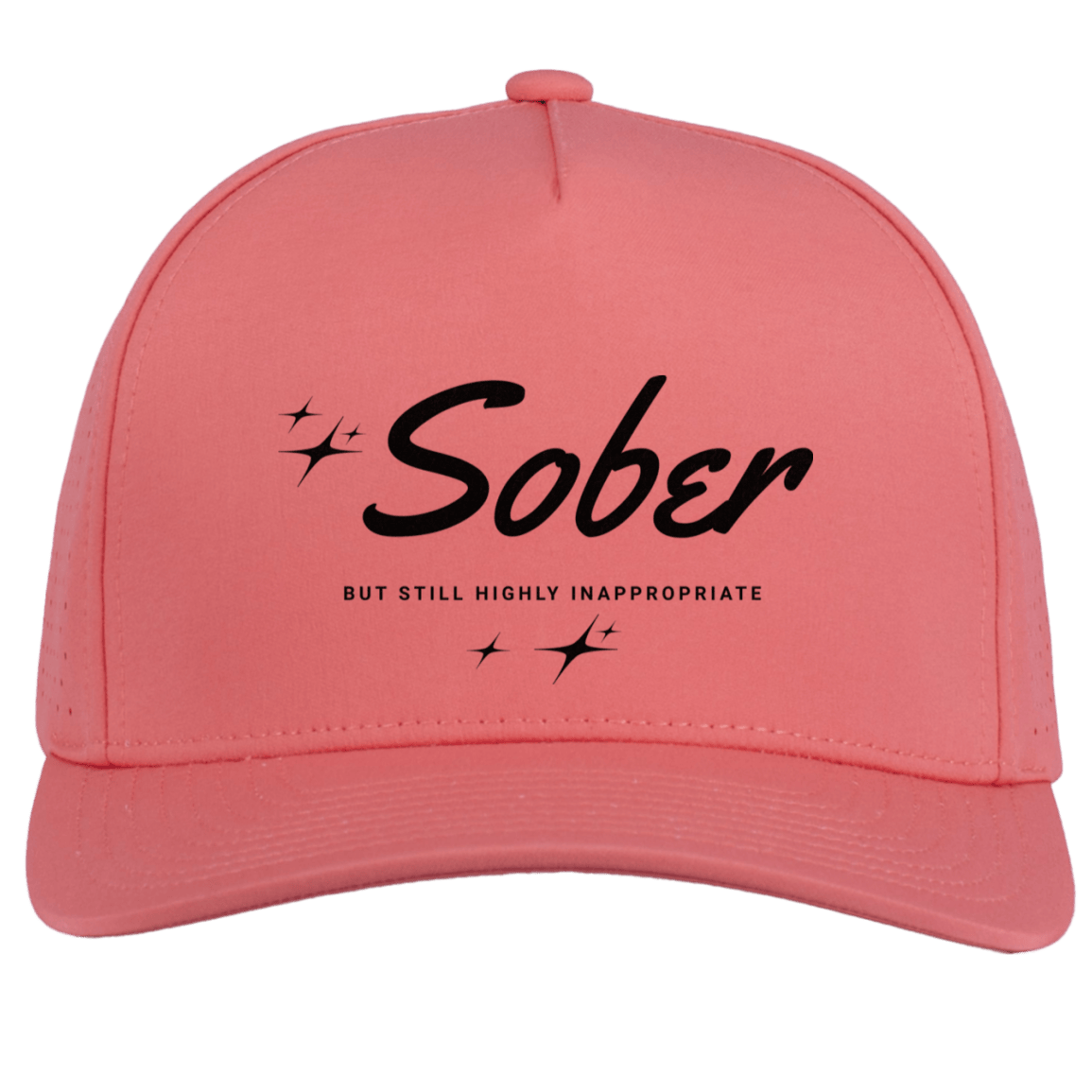 Recovery Snapback Hat | Inspiring Sobriety |  Sober But Still Highly Inappropriate