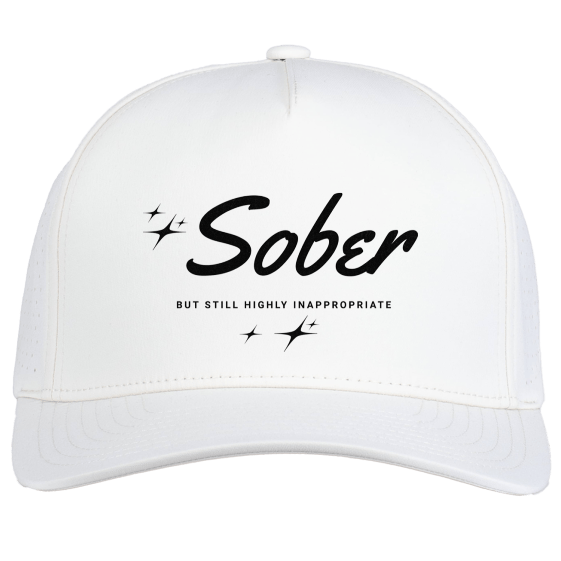 Recovery Snapback Hat | Inspiring Sobriety |  Sober But Still Highly Inappropriate