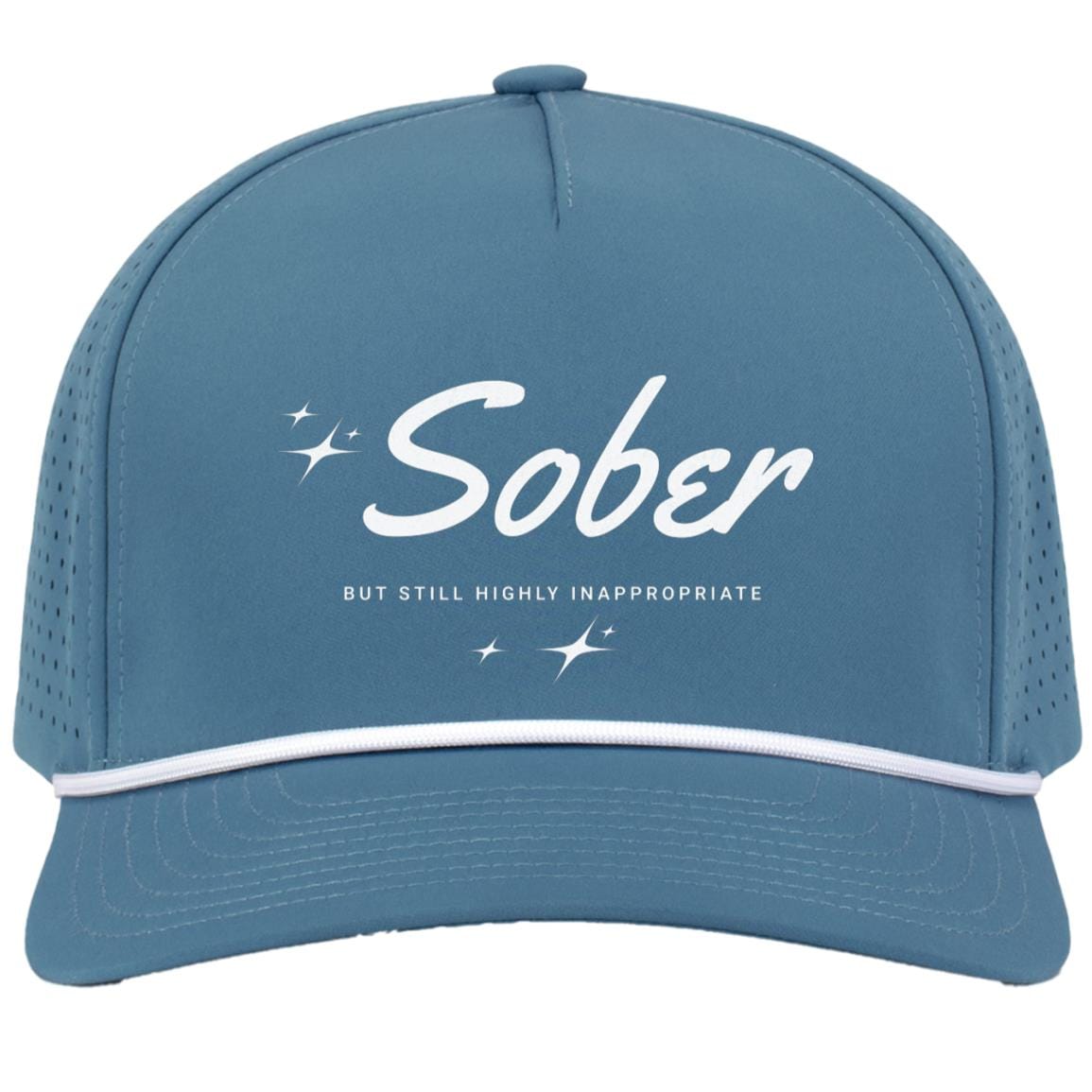 Recovery Snapback Hat | Inspiring Sobriety |  Sober But Still Highly Inappropriate