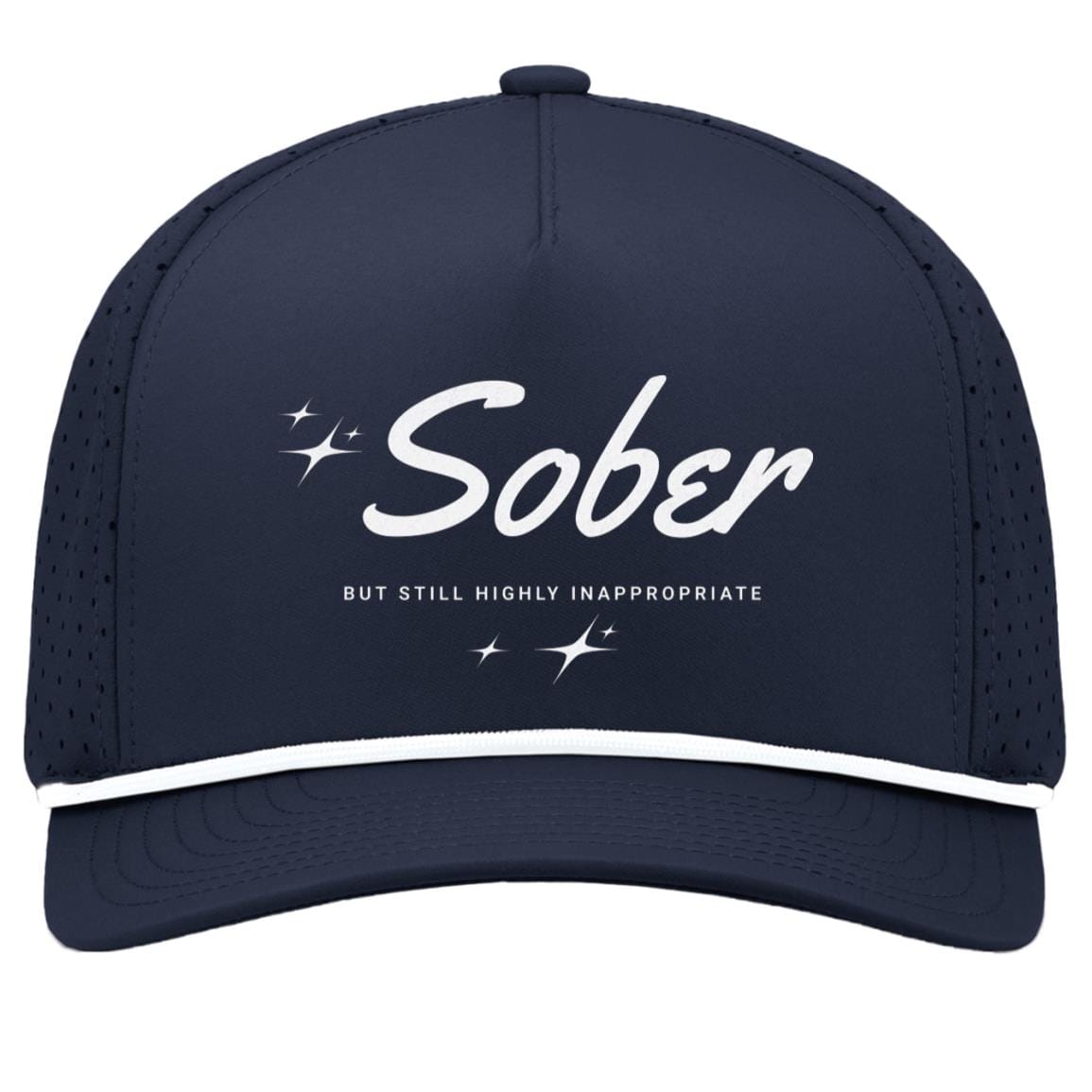 Recovery Snapback Hat | Inspiring Sobriety |  Sober But Still Highly Inappropriate