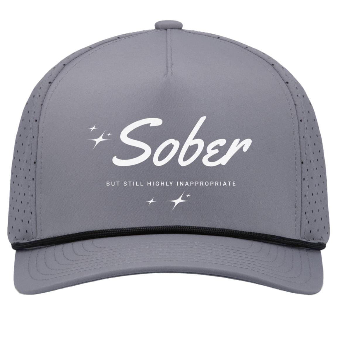 Recovery Snapback Hat | Inspiring Sobriety |  Sober But Still Highly Inappropriate