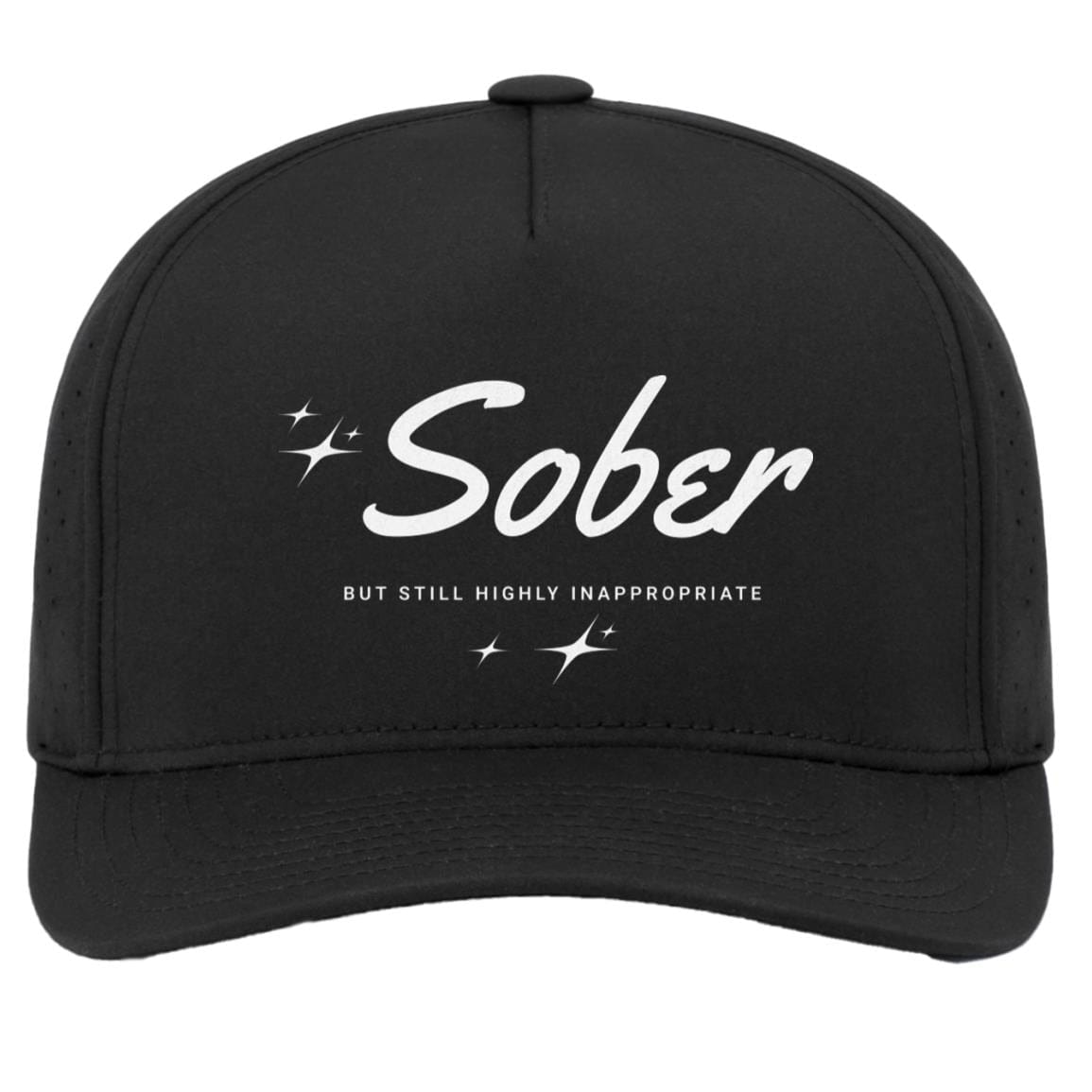 Recovery Snapback Hat | Inspiring Sobriety |  Sober But Still Highly Inappropriate