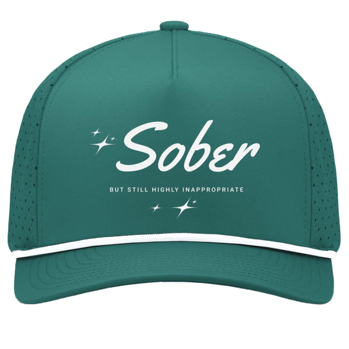 Recovery Snapback Hat | Inspiring Sobriety |  Sober But Still Highly Inappropriate