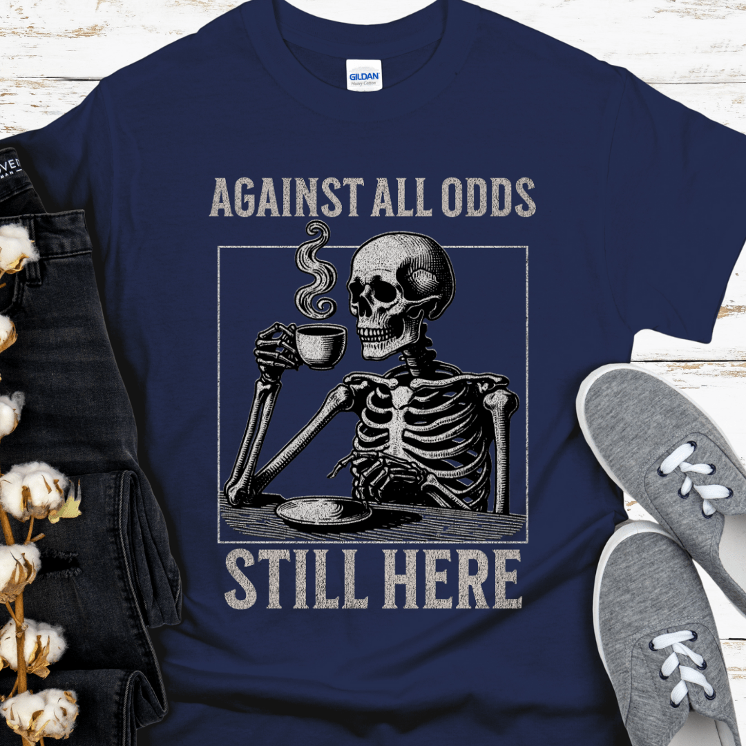 Recovery T-Shirt | Inspiring Sobriety |  Against all Odds Still Here