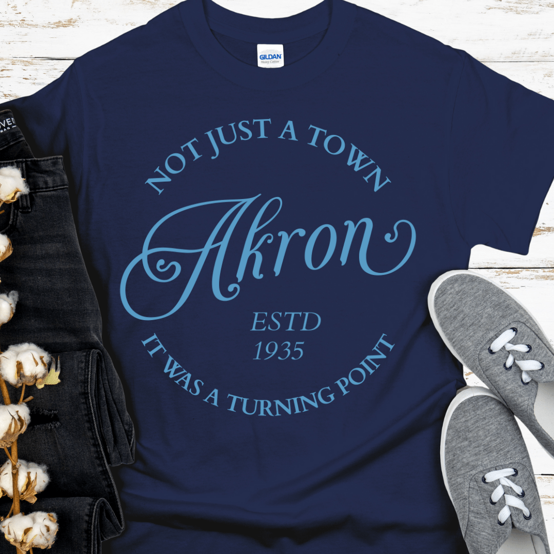 Recovery T-Shirt | Inspiring Sobriety |  Akron - A Turning Point