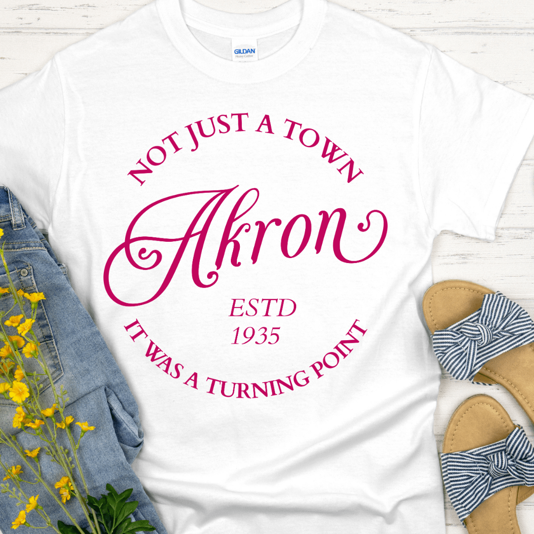Recovery T-Shirt | Inspiring Sobriety |  Akron - A Turning Point