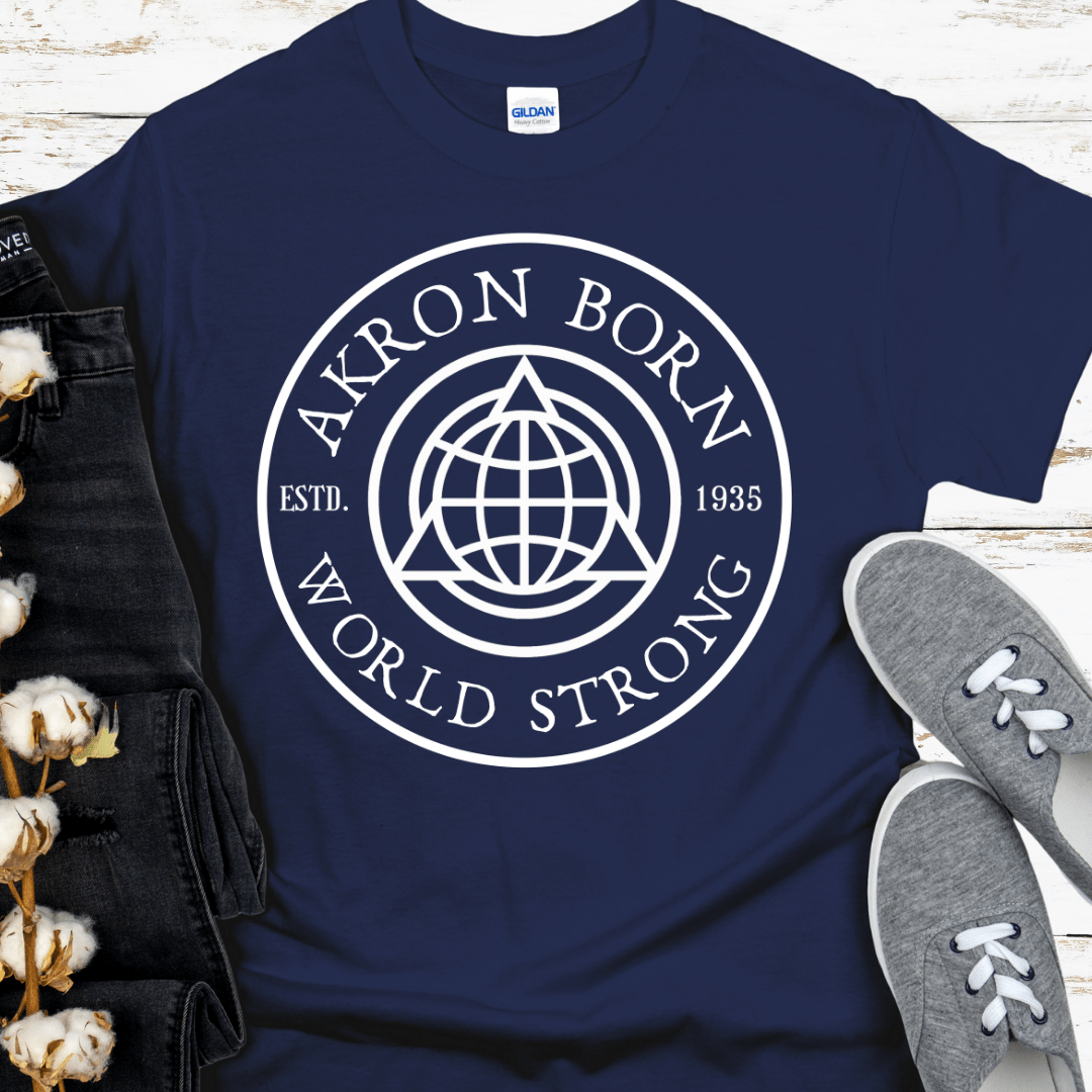 Recovery T-Shirt | Inspiring Sobriety |  Akron Born, World Strong
