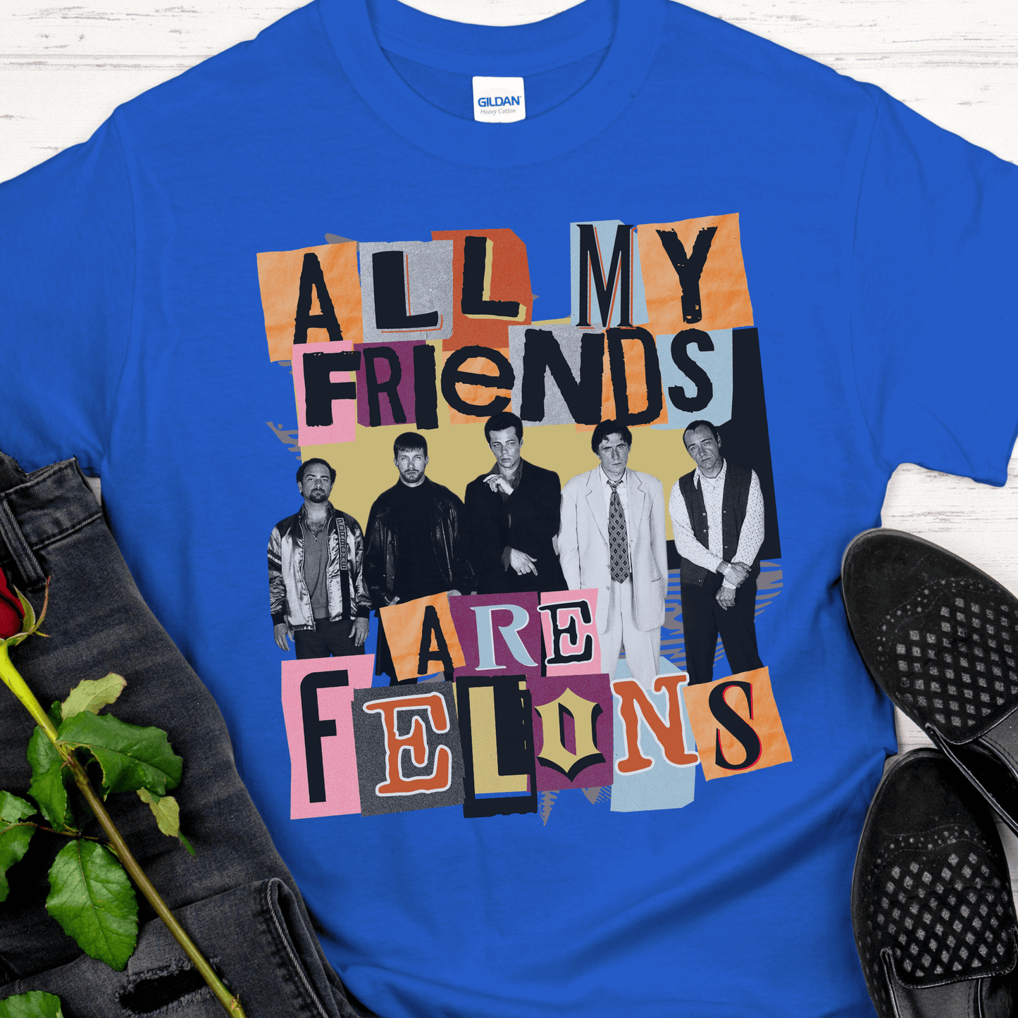 Recovery T-Shirt | Inspiring Sobriety |  All My Friends Are Felons