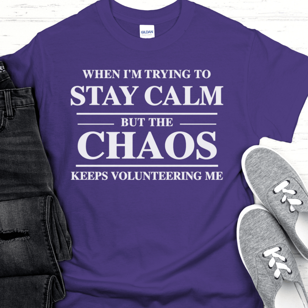 Recovery T-Shirt | Inspiring Sobriety |  Calm & Chaos