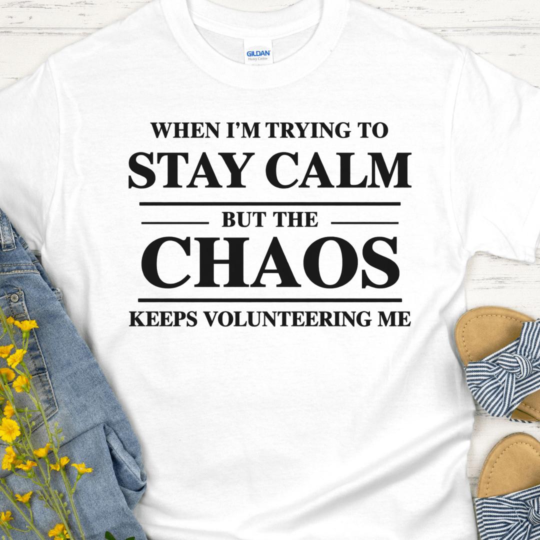Recovery T-Shirt | Inspiring Sobriety |  Calm & Chaos