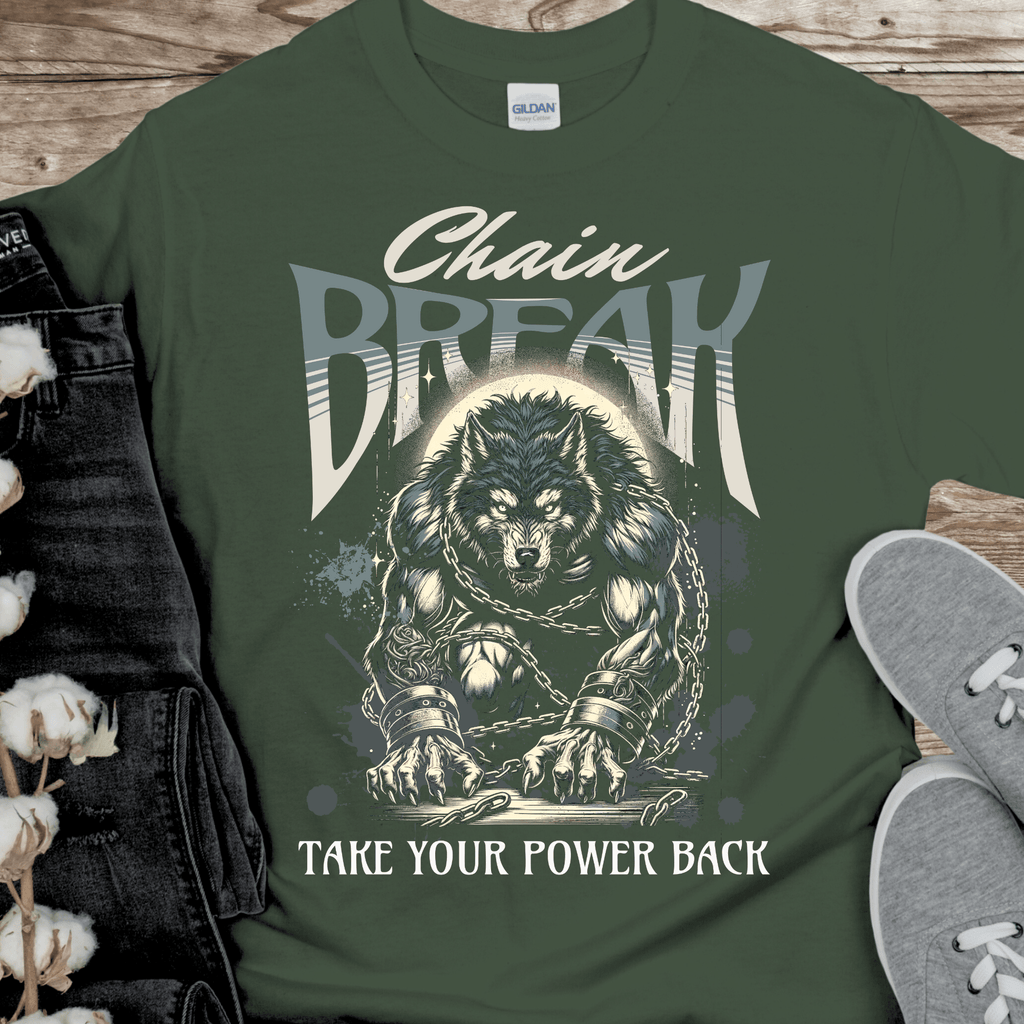 Recovery T-Shirt | Inspiring Sobriety |  Chain Break