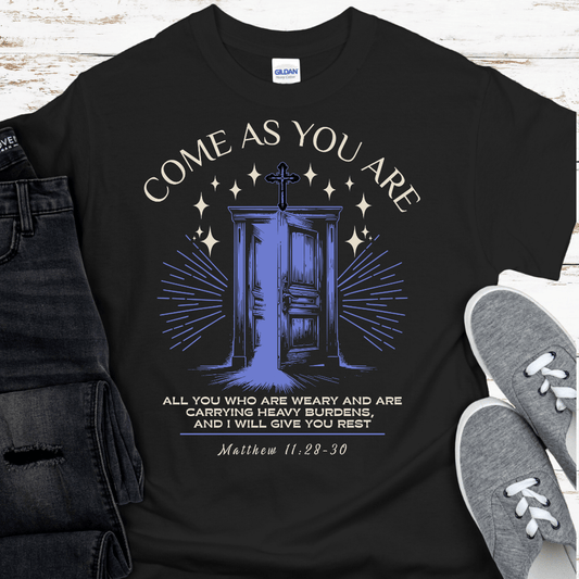Recovery T-Shirt | Inspiring Sobriety |  Come As You Are