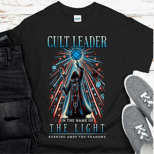 Recovery T-Shirt | Inspiring Sobriety |  Cult Leader (NA Symbol)