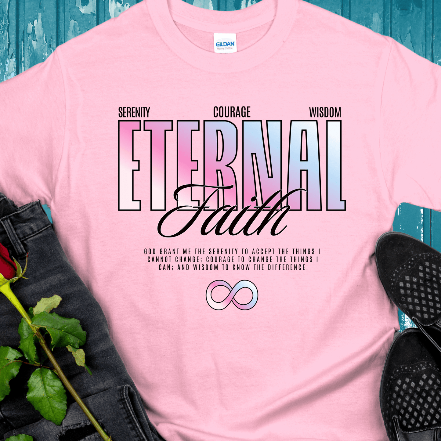 Recovery T-Shirt | Inspiring Sobriety |  Eternal Faith