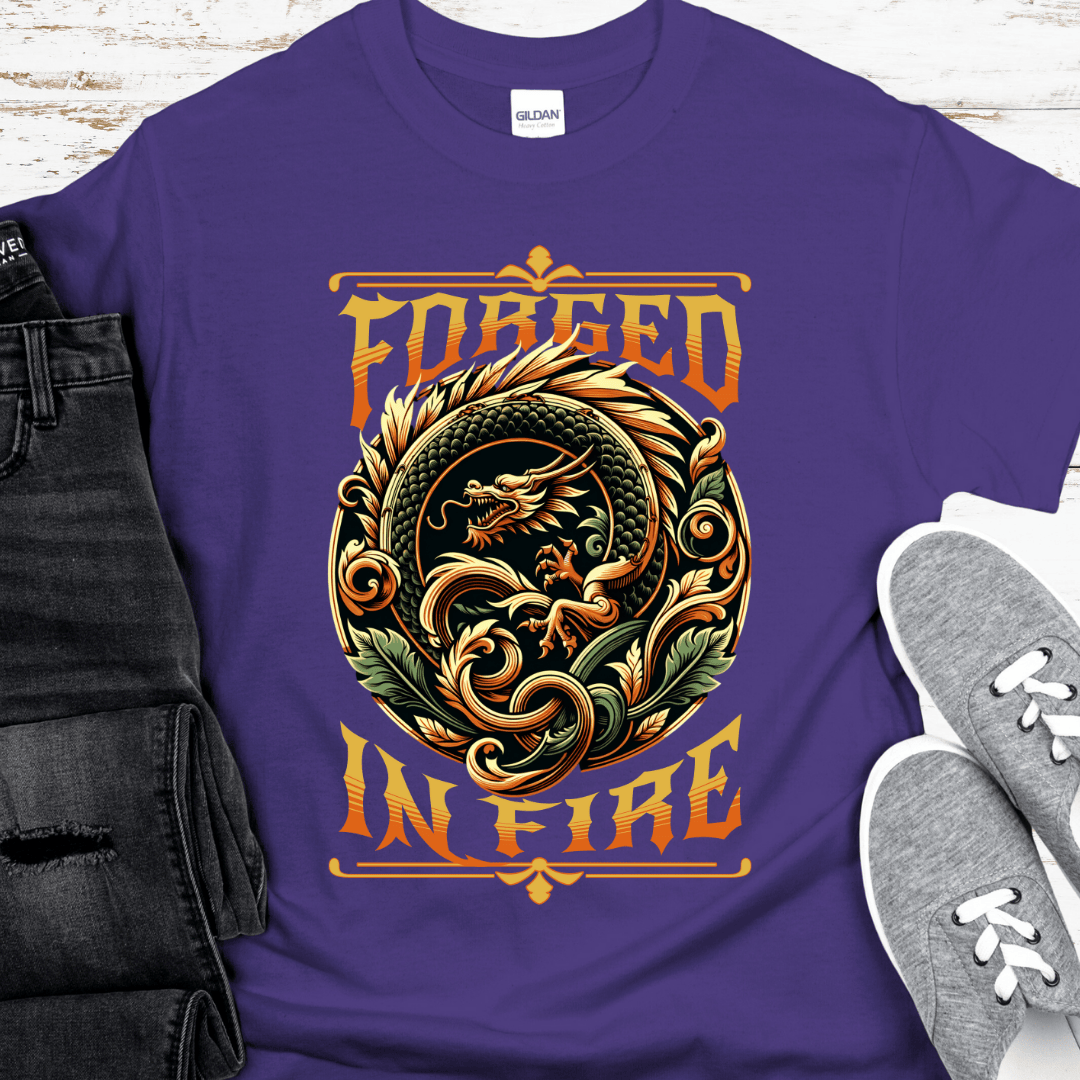 Recovery T-Shirt | Inspiring Sobriety |   Forged In Fire