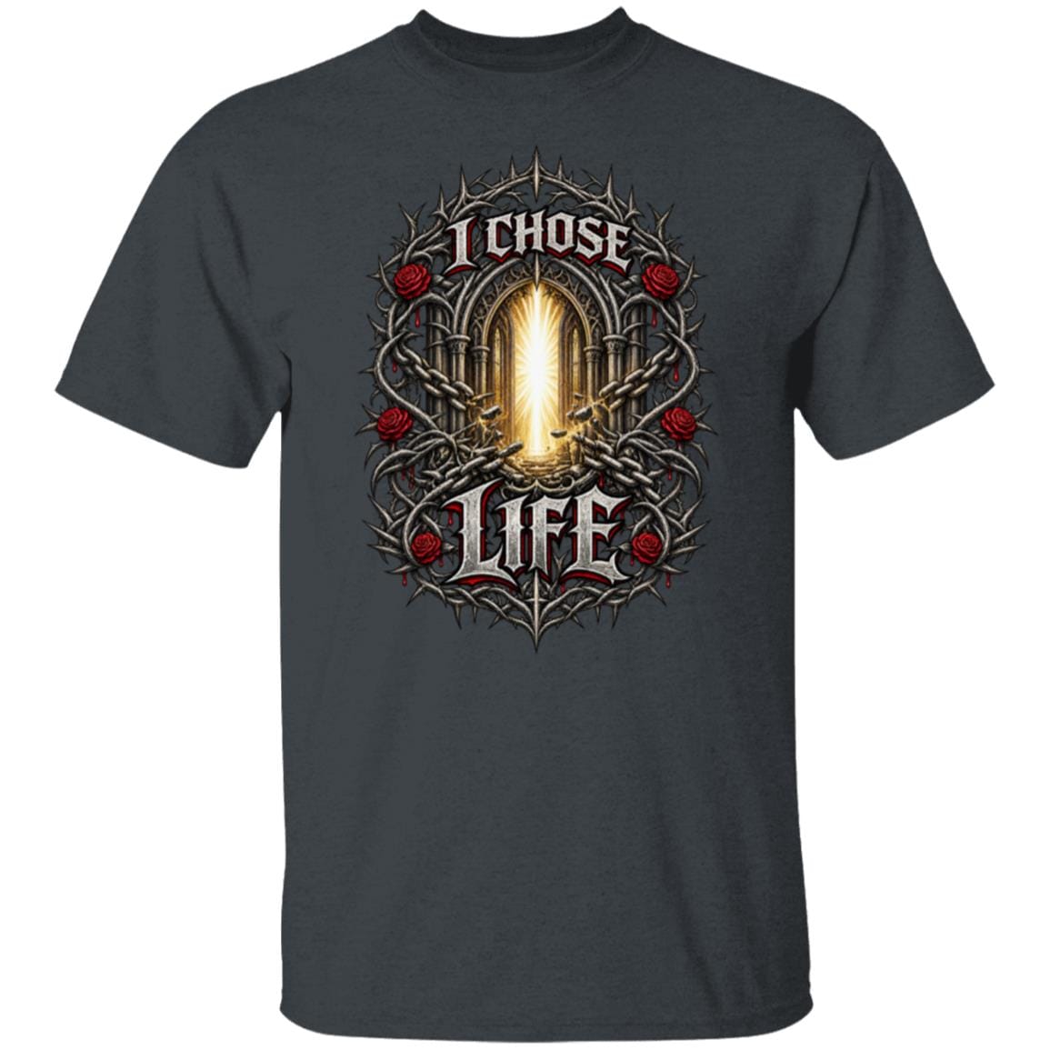Recovery T-Shirt | Inspiring Sobriety |  I Chose Life