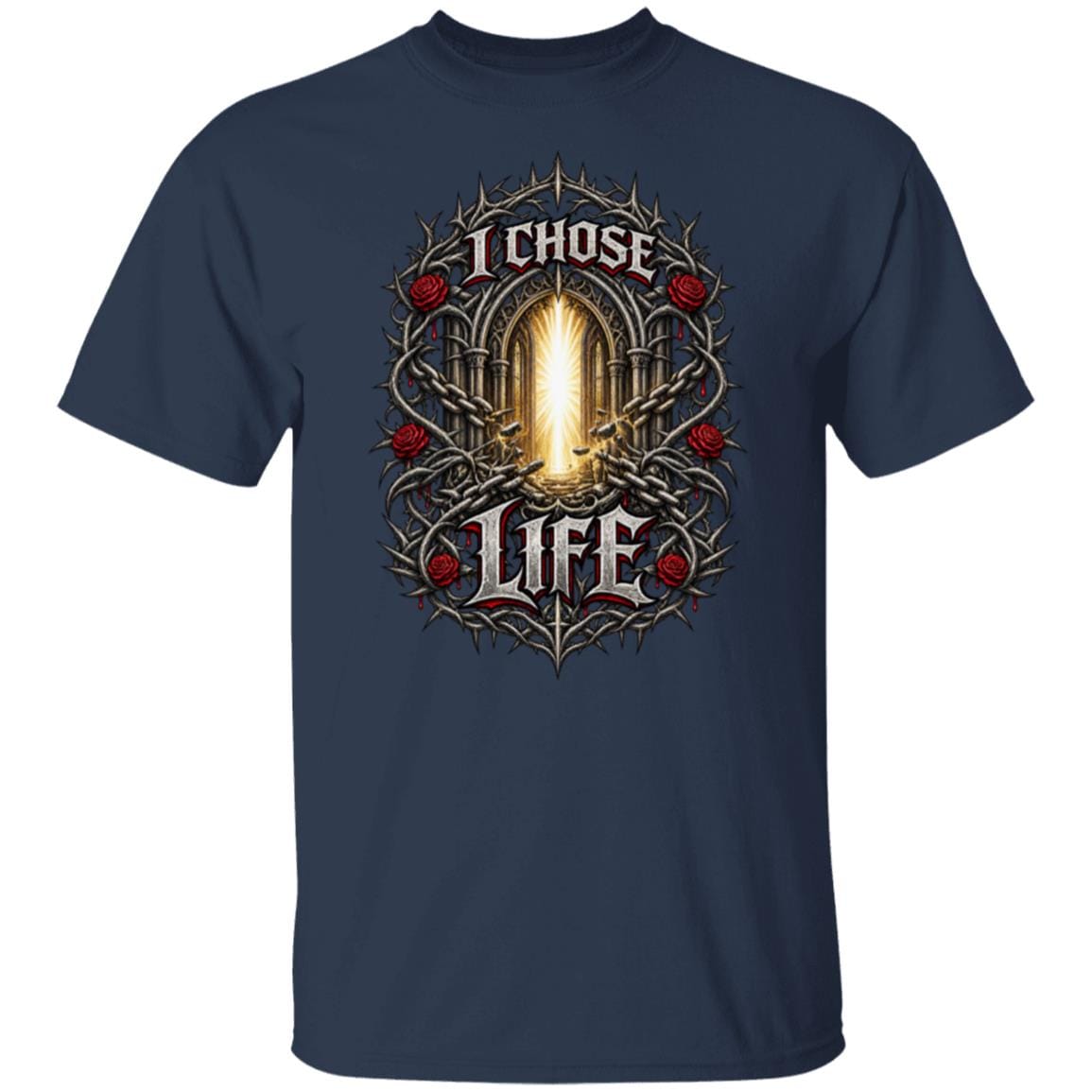 Recovery T-Shirt | Inspiring Sobriety |  I Chose Life