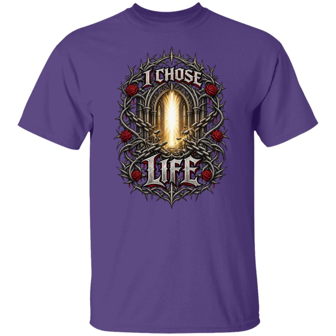 Recovery T-Shirt | Inspiring Sobriety |  I Chose Life