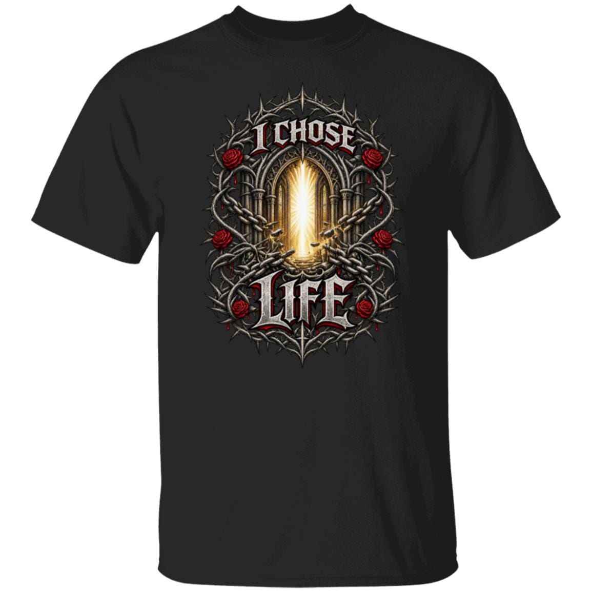Recovery T-Shirt | Inspiring Sobriety |  I Chose Life
