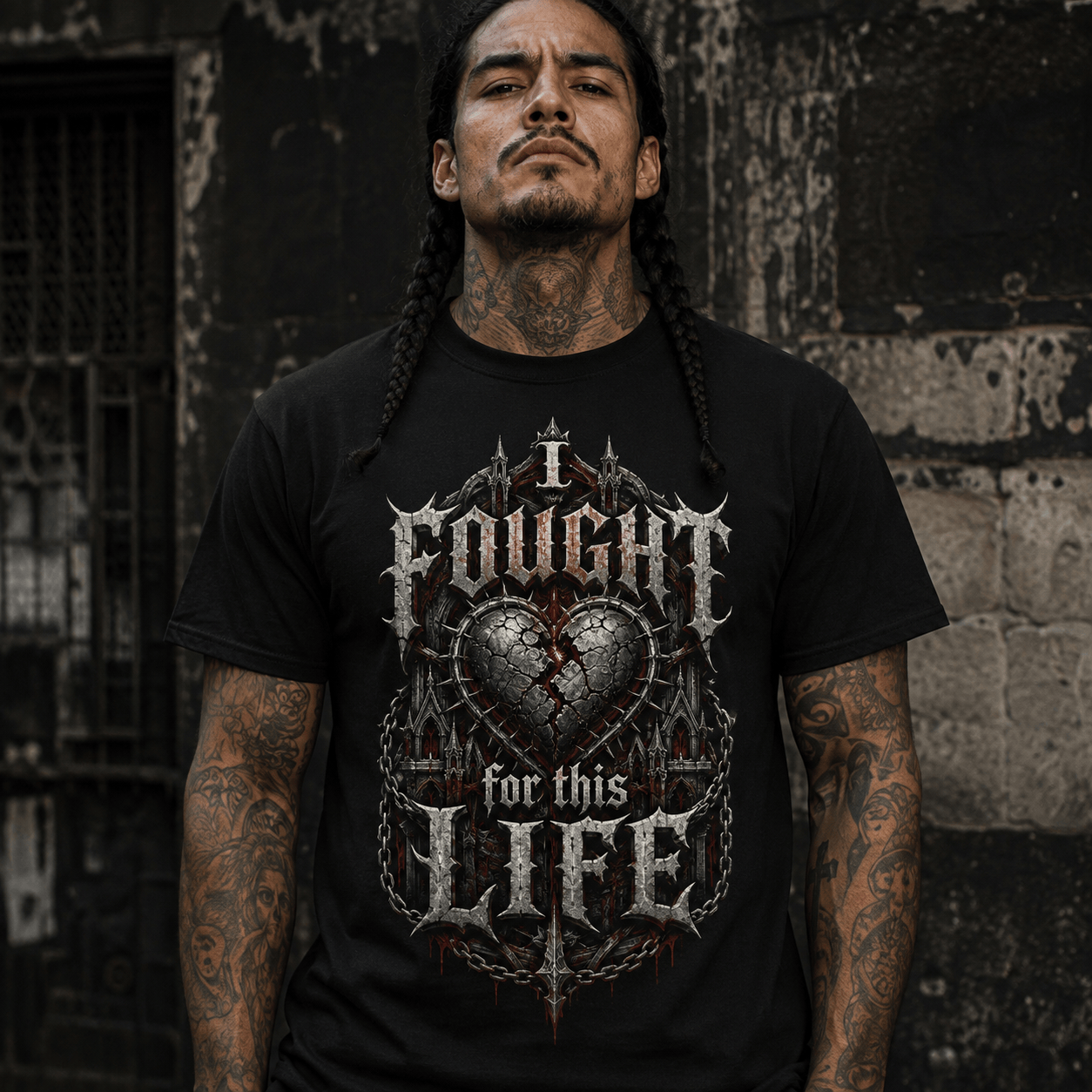 Recovery T - Shirt | Inspiring Sobriety | I Fought For This Life