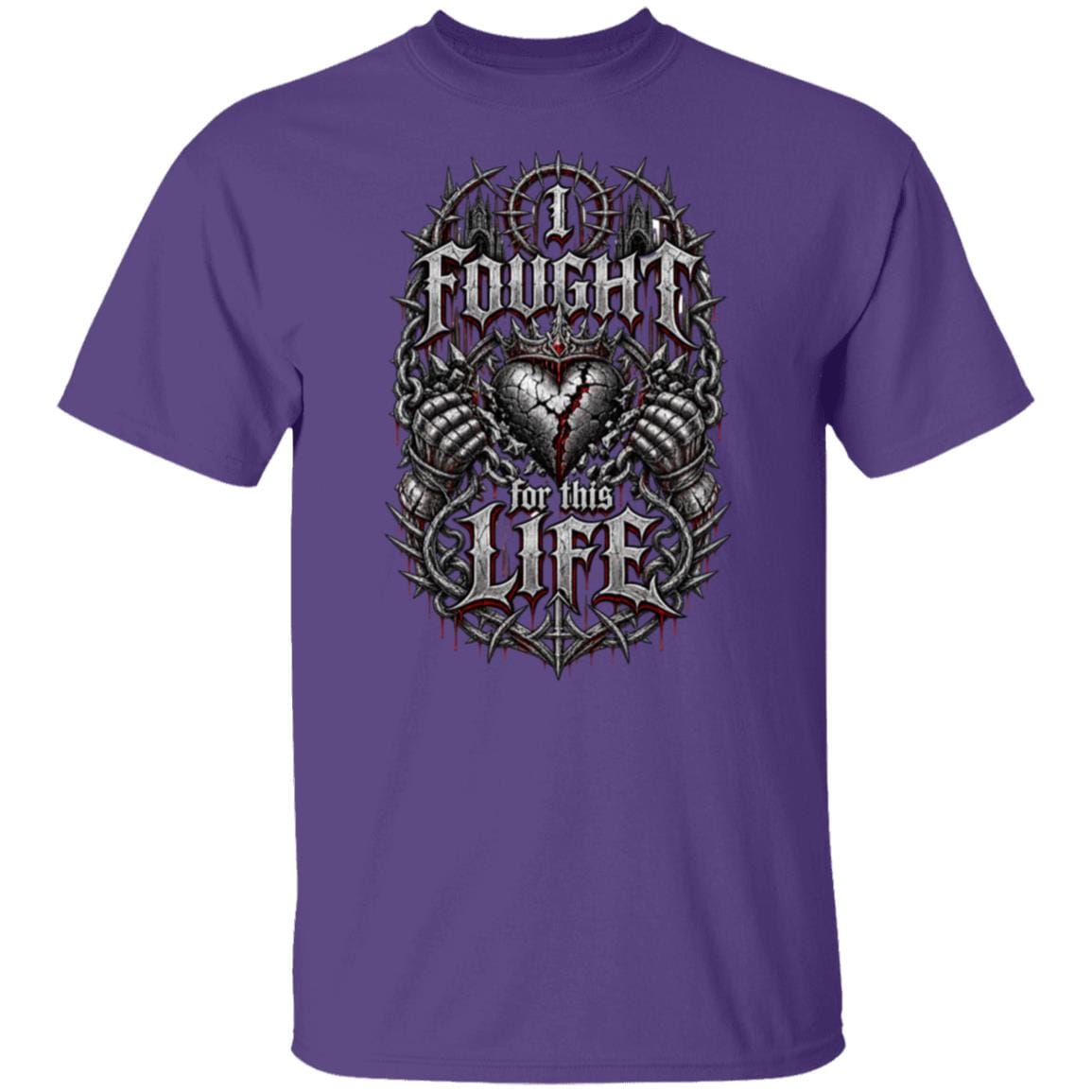 Recovery T-Shirt | Inspiring Sobriety |  I Fought For This Life