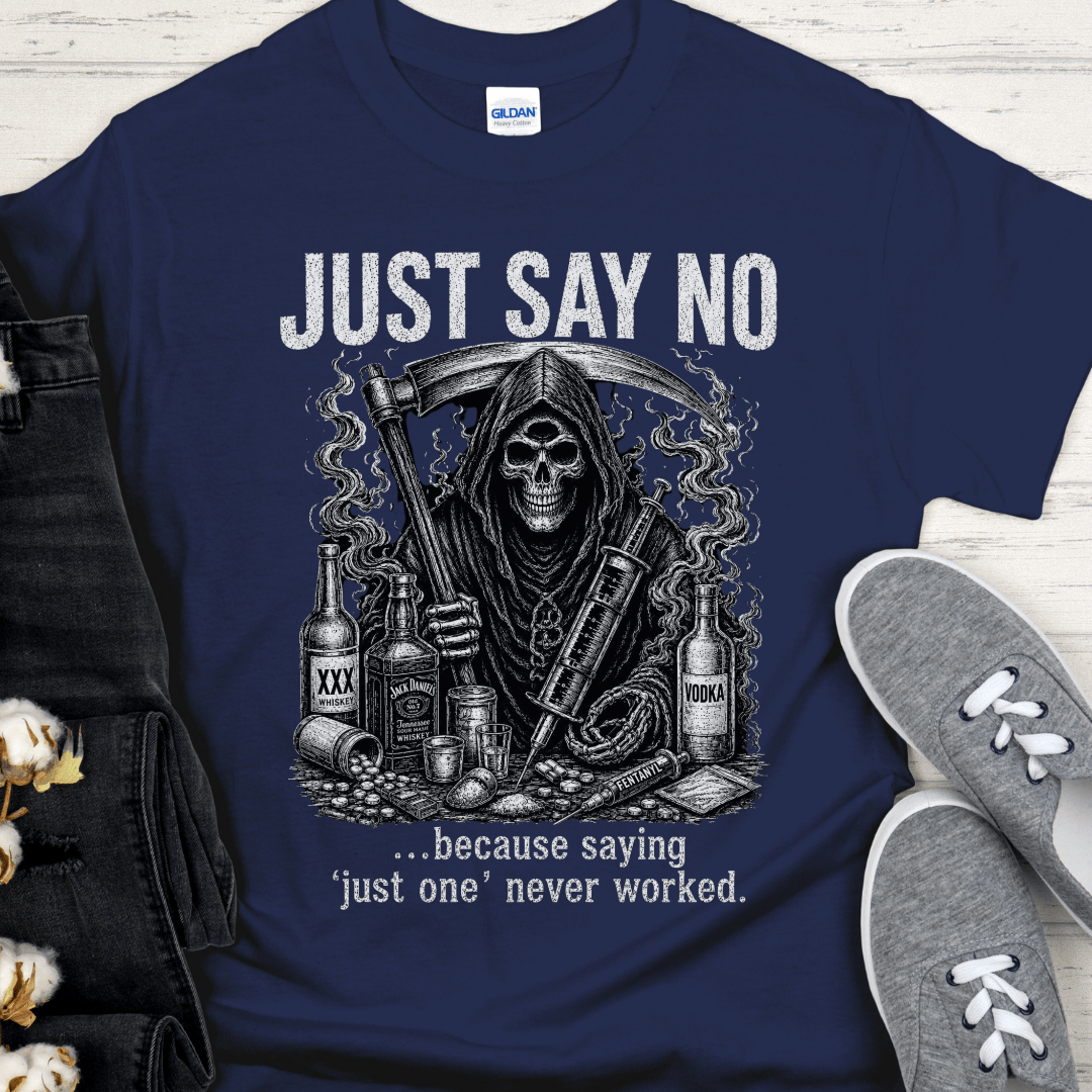 Recovery T-Shirt | Inspiring Sobriety |  Just Say NO
